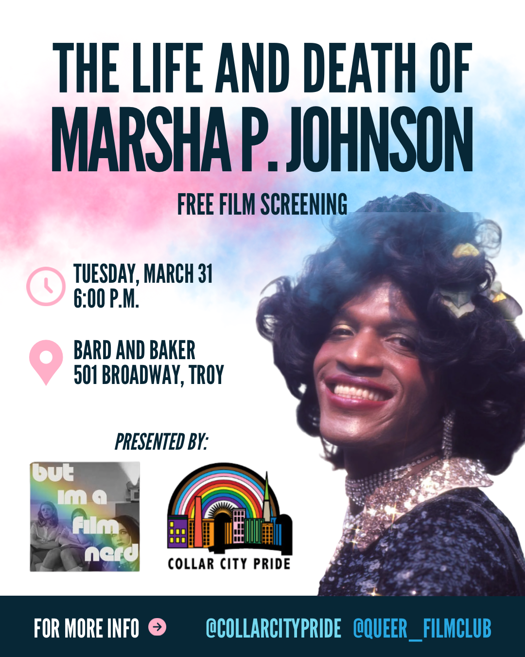 The Life and Death of Marsha P. Johnson: Free Film Screening