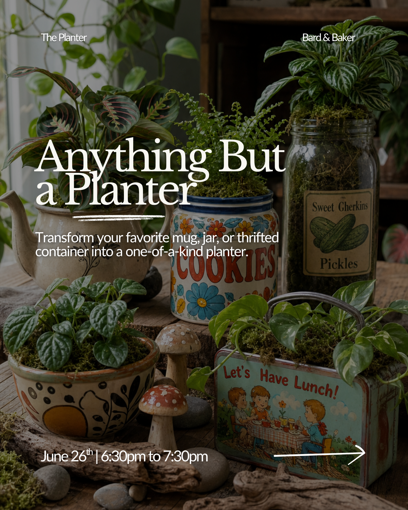 Anything But A Planter Workshop