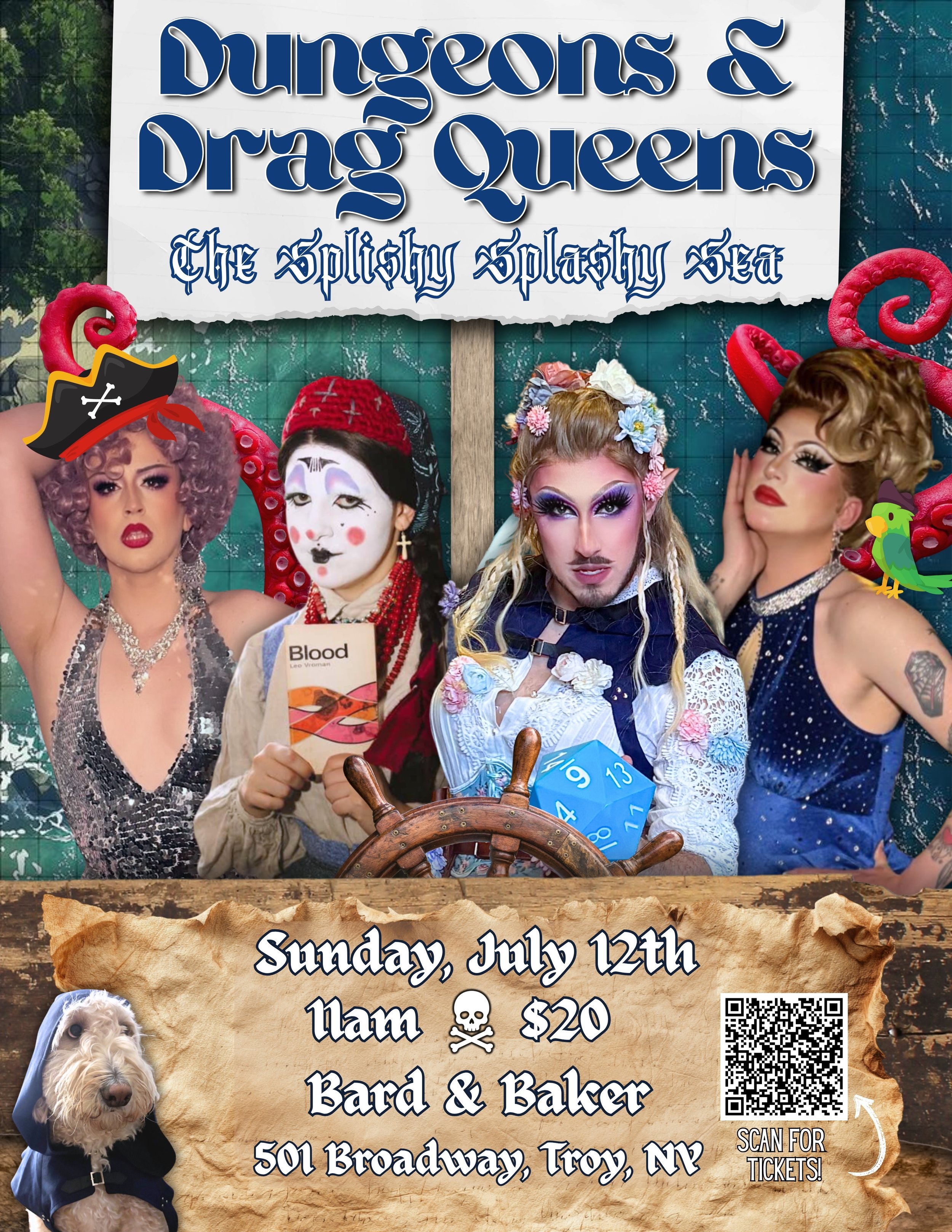 Dungeons &amp; Drag Queens: The Splishy Splashy Sea