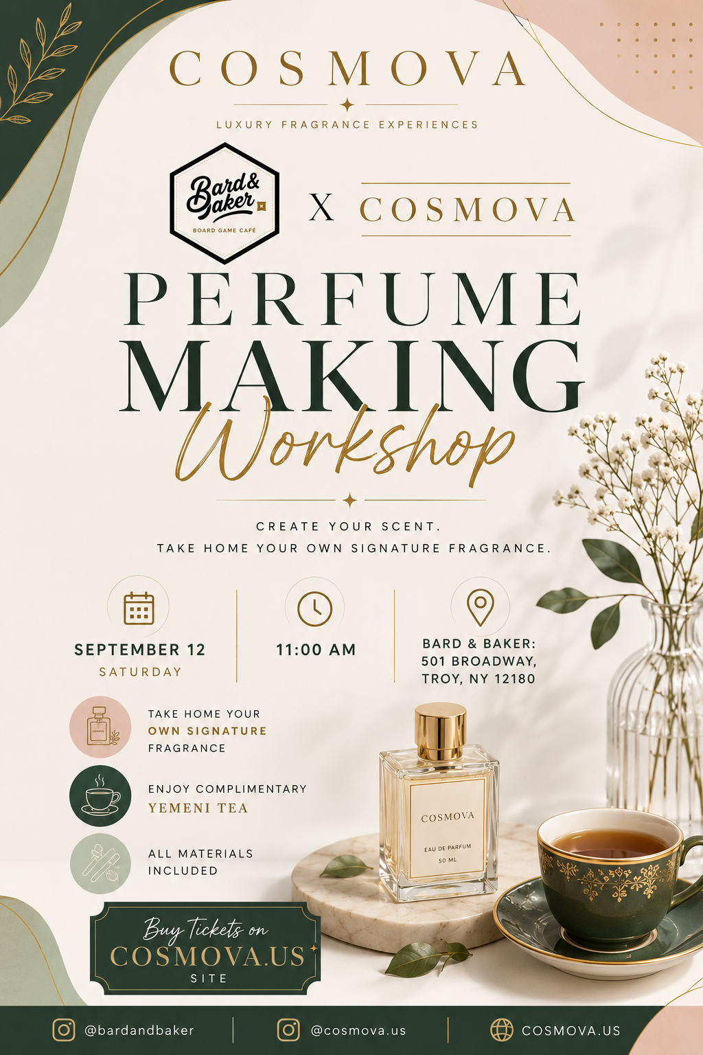 Create Your Signature Scent w/ Cosmova