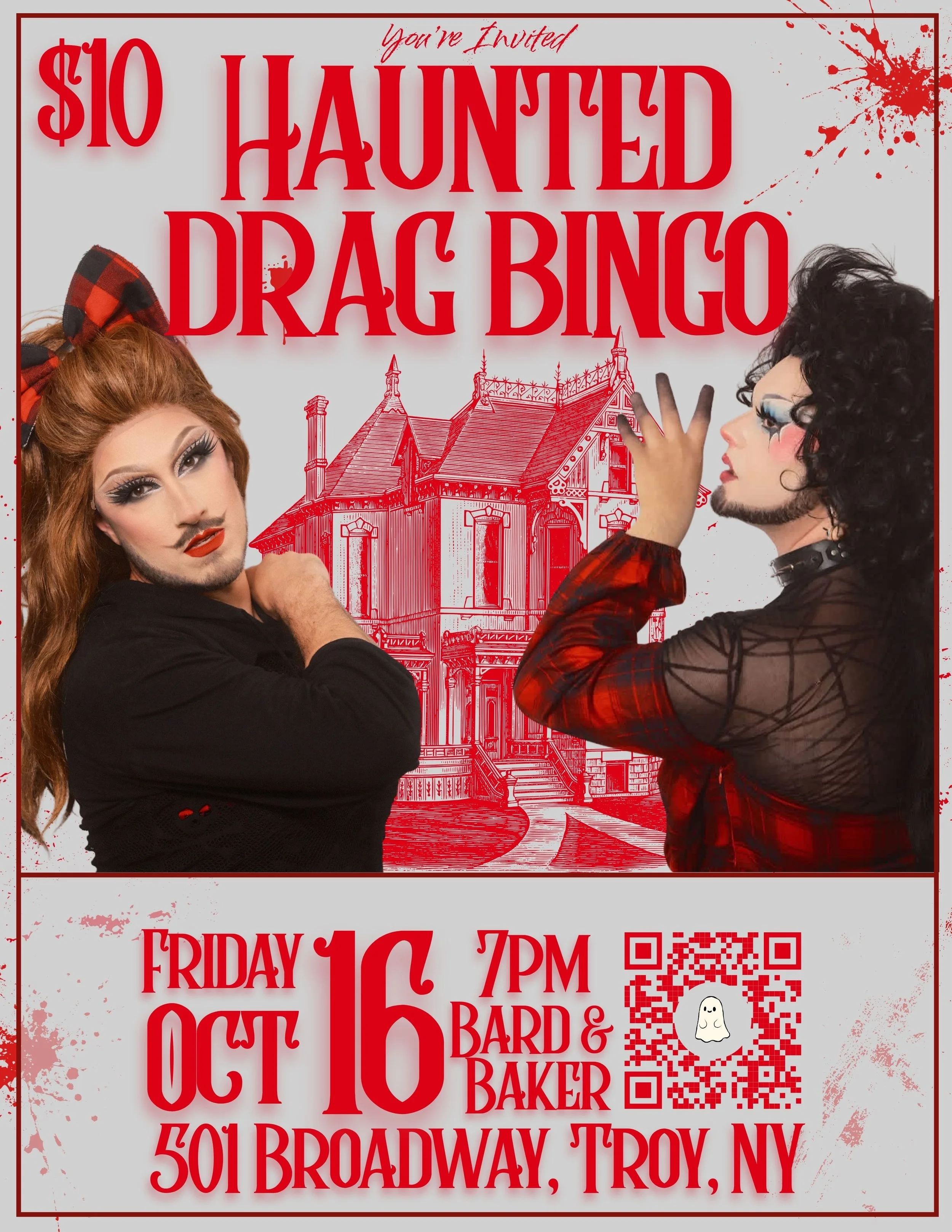 Haunted Drag Bingo Night 