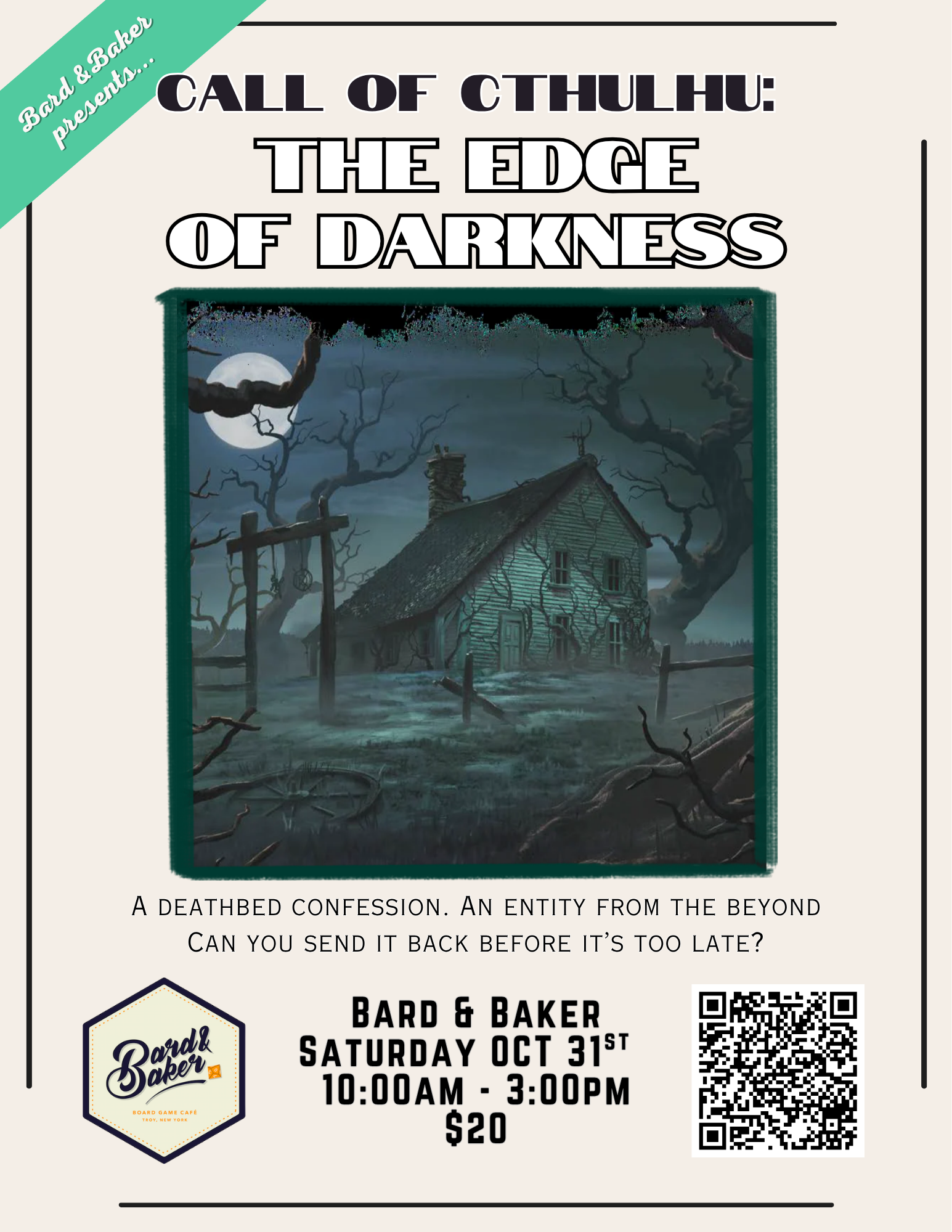 Call of Cthulhu One-Shot: Edge of Darkness
