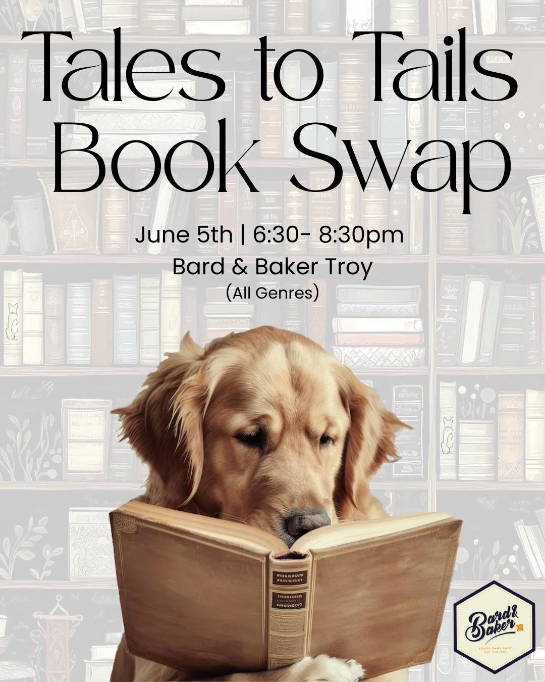Tales to Tails Book Swap