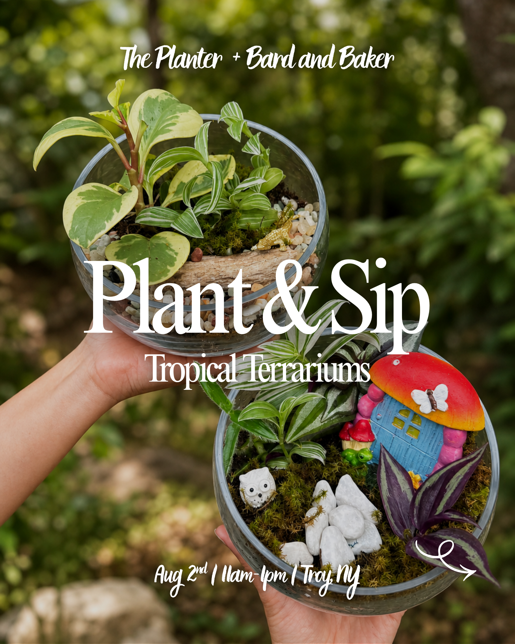 Tropical Terrariums Workshop