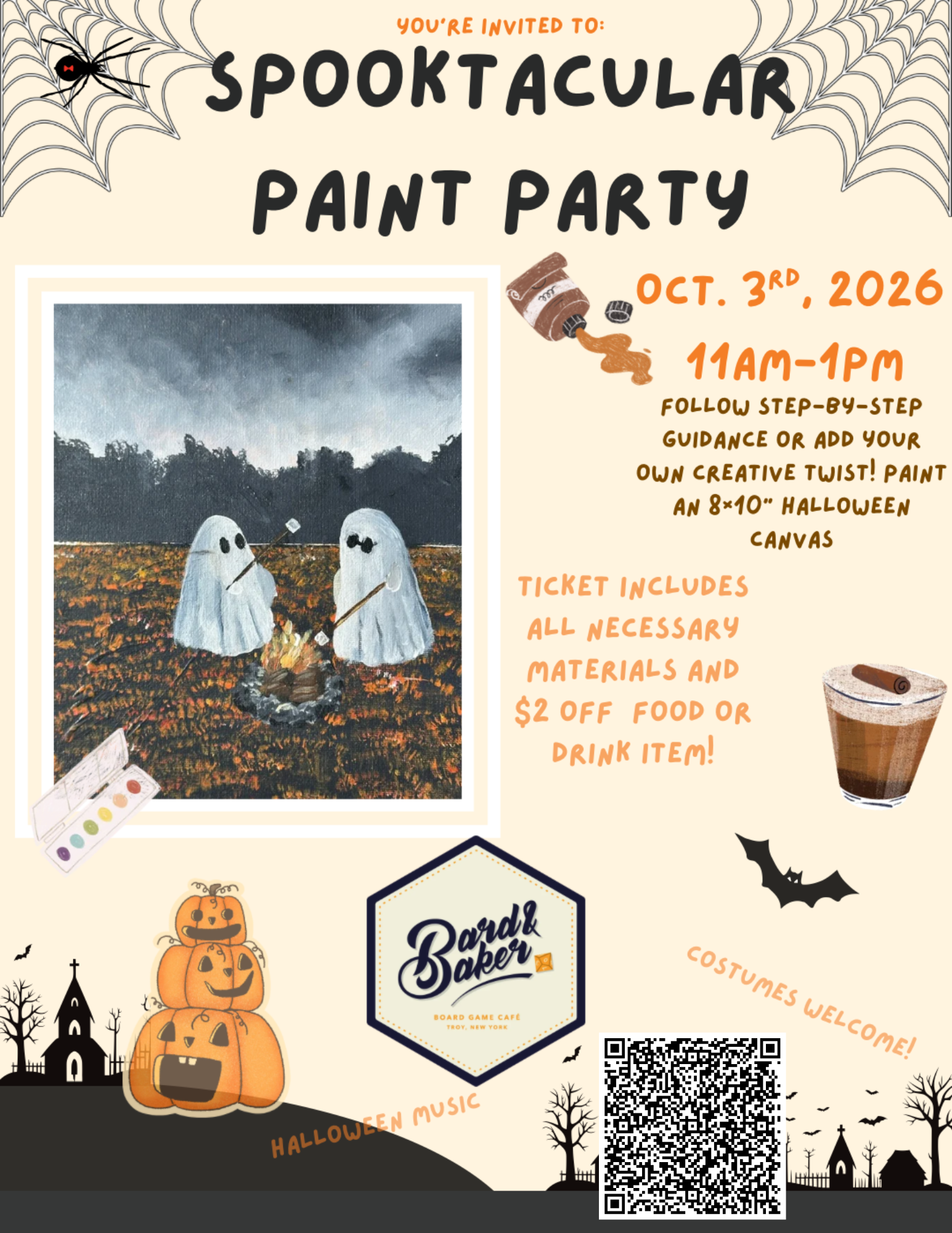Spooktacular Paint Party