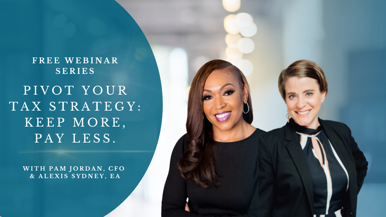 Introducing the "Pivot Tax Strategy" Webinar Series: A Game-Changer for Entrepreneurs!