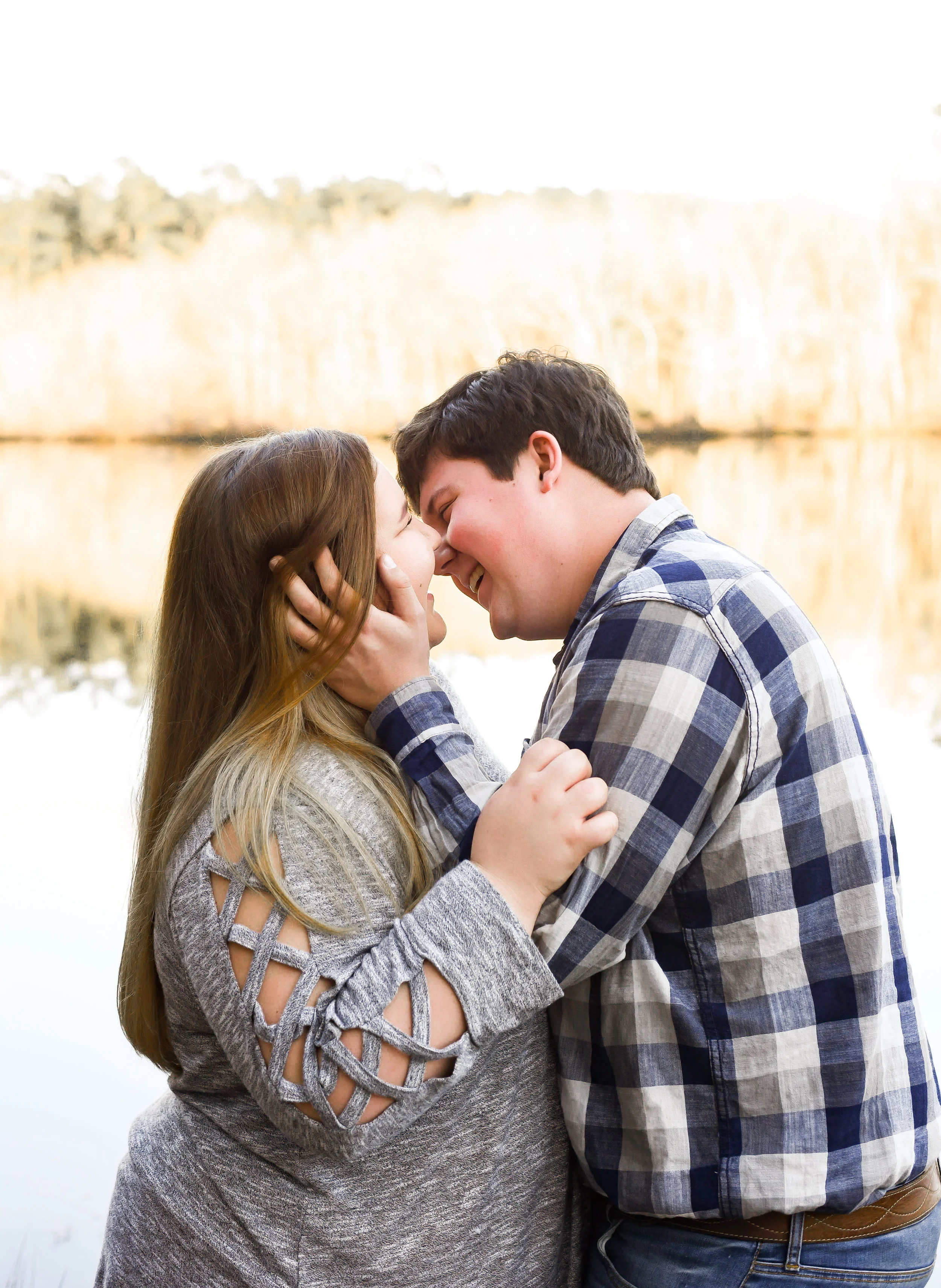 Addison + Brendon: Intimate and Romantic Engagement | Paul M. Grist State Park, Selma, Alabama