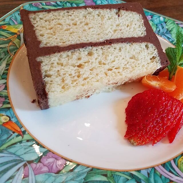 This white vegan cake was prepared using Eco-Cuisine's vegan Basic Egg-style Quick Mix now available on Amazon.  Go to https://www.eco-cuisine.com/products to order the vegan egg and request recipes.  The Egg mix can also be used to make quiches, scr