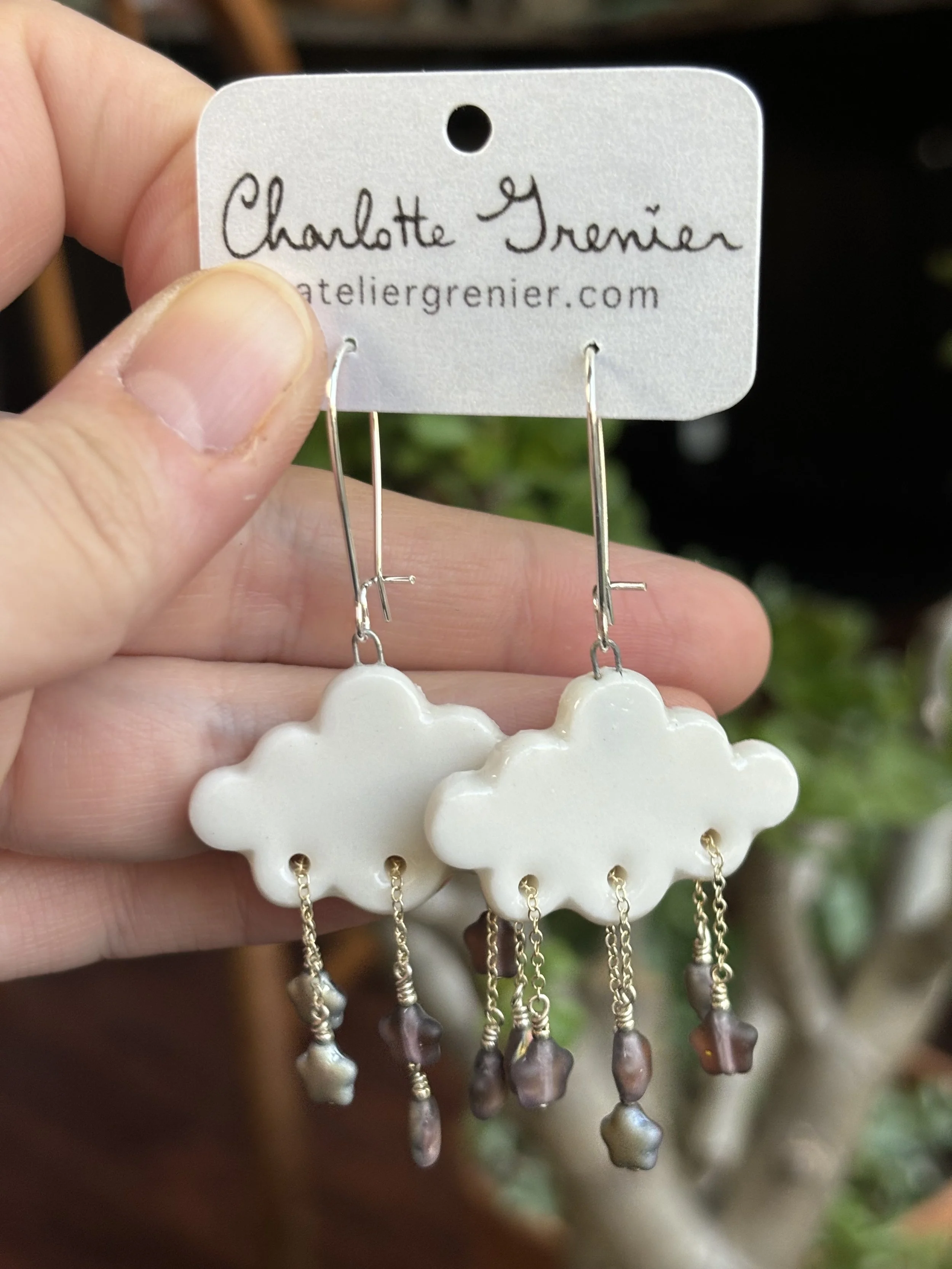 Cloud Earrings