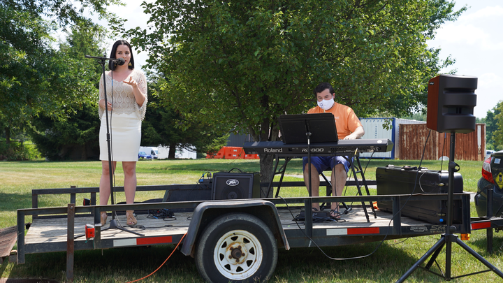 Pop-Up &amp; Drive-Through: Outdoor Performances and LiveNote During COVID-19