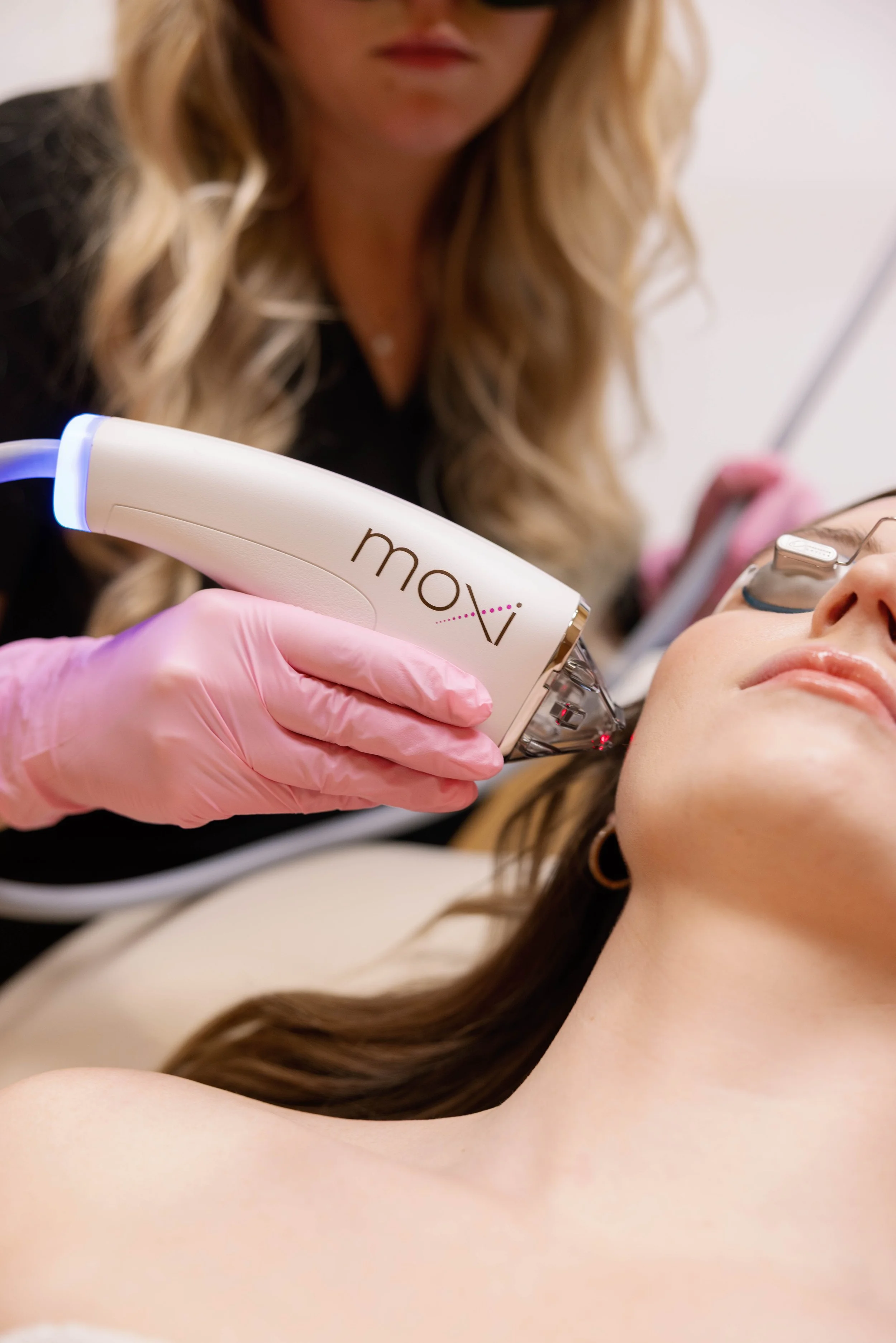 MOXI fractional laser treatment at Larimar Medspa