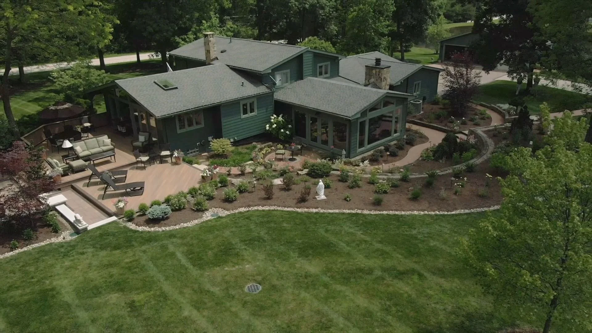 Achieve the Perfect Stripes in Your Landscape Design With Professional Lawn Mowing Service in the Hudson, OH Area