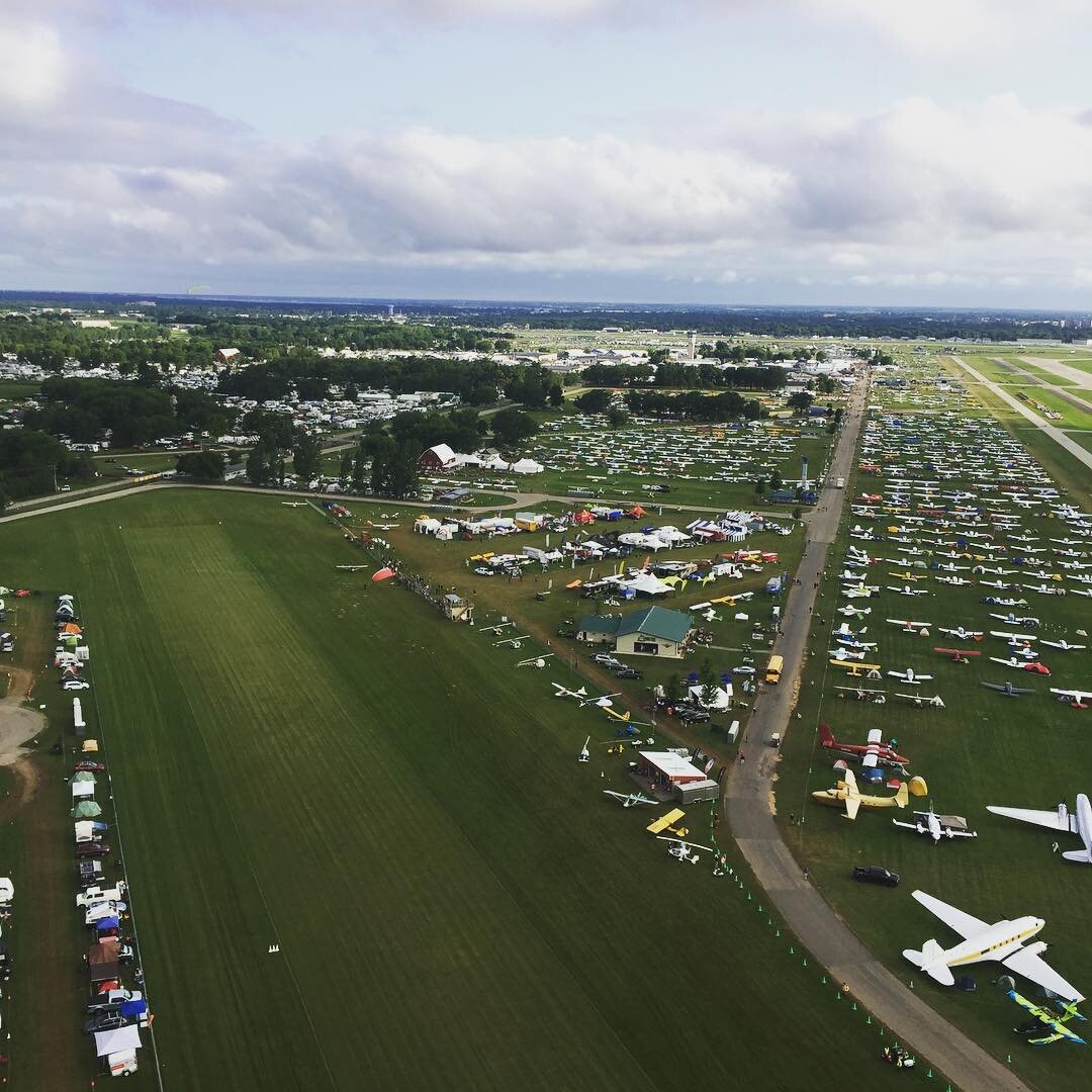 Ultralight runway at Oshkosh