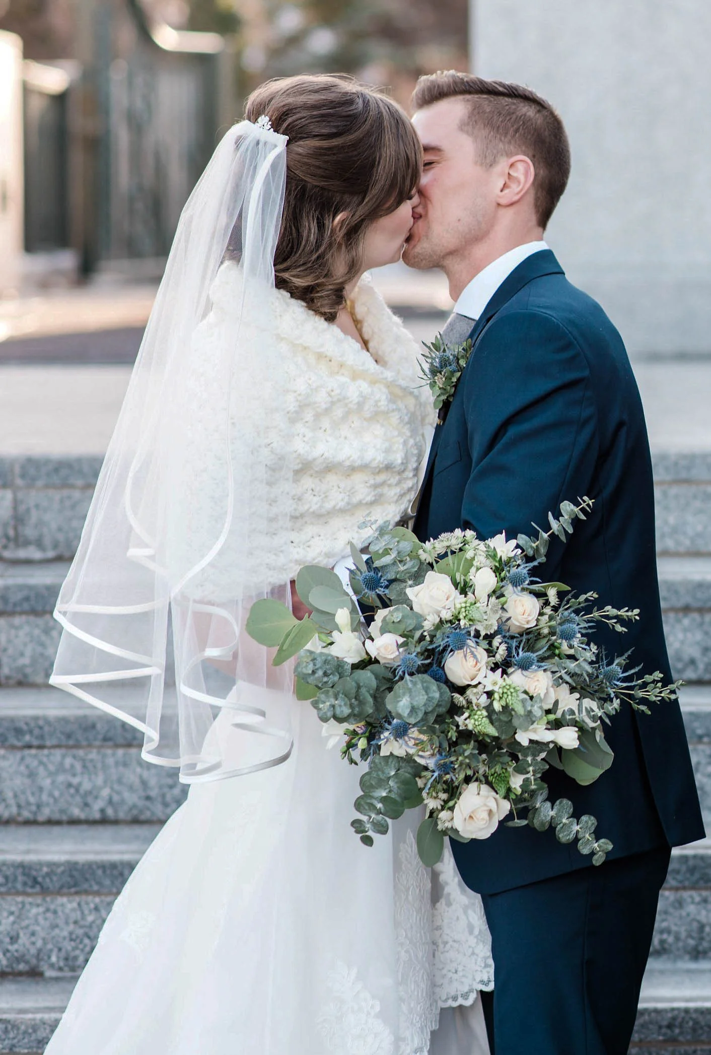 Knit Bridal Bolero
