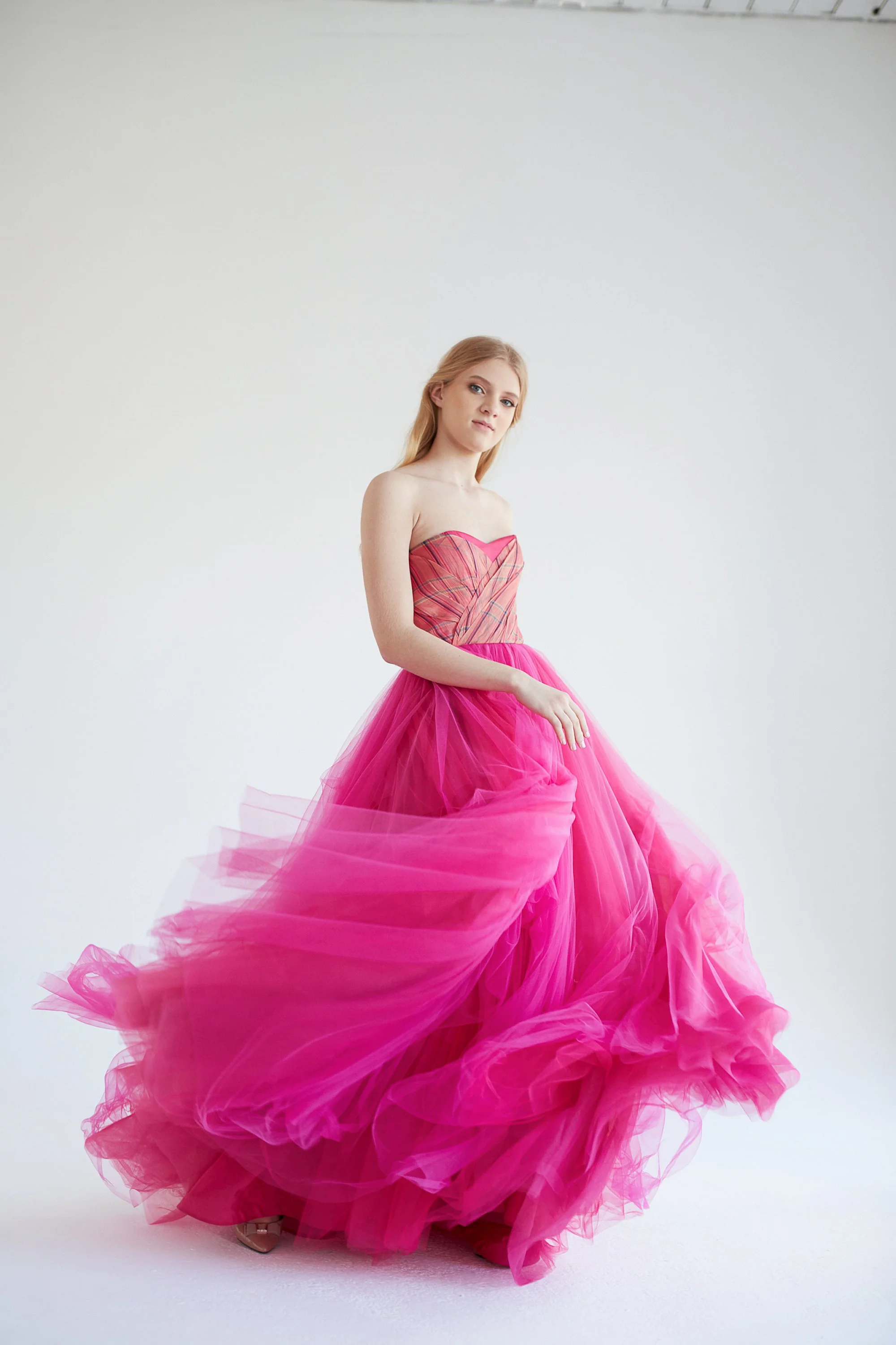 raspberry pink dress for wedding