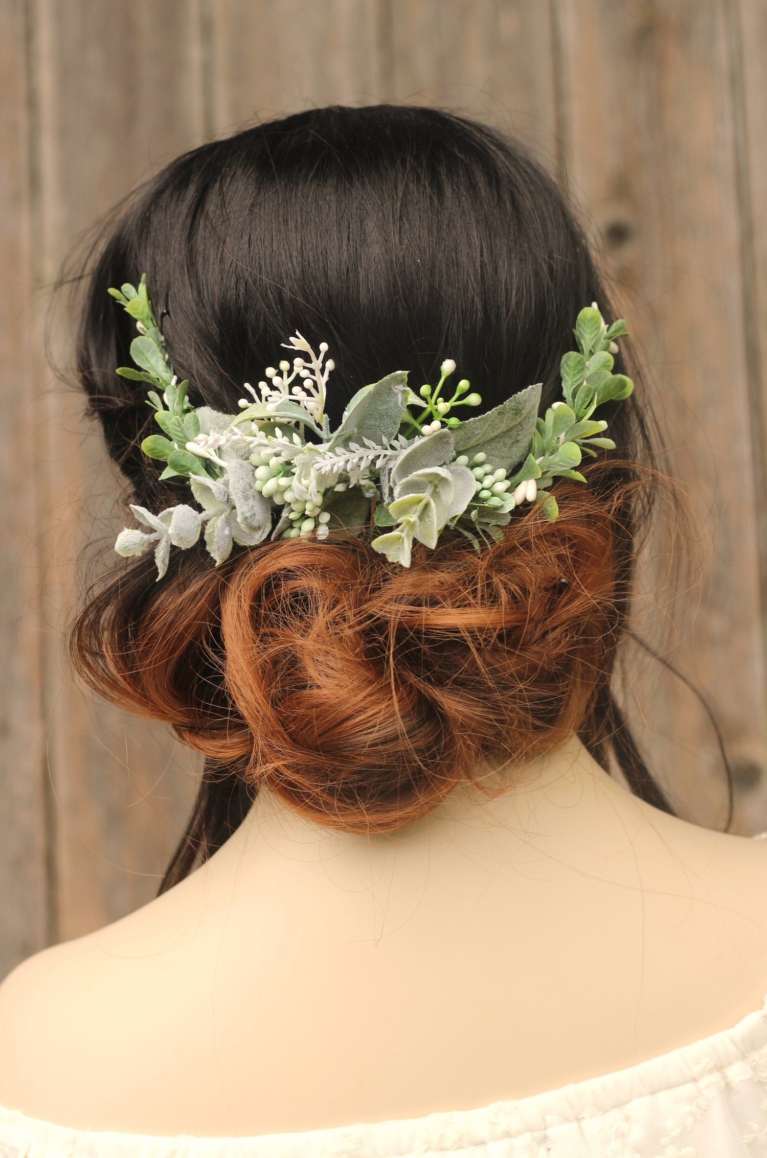 Blush pink peony hair clip Wedding flower hairpiece Floral hair pin Bridal hair comb Flower girl headpiece