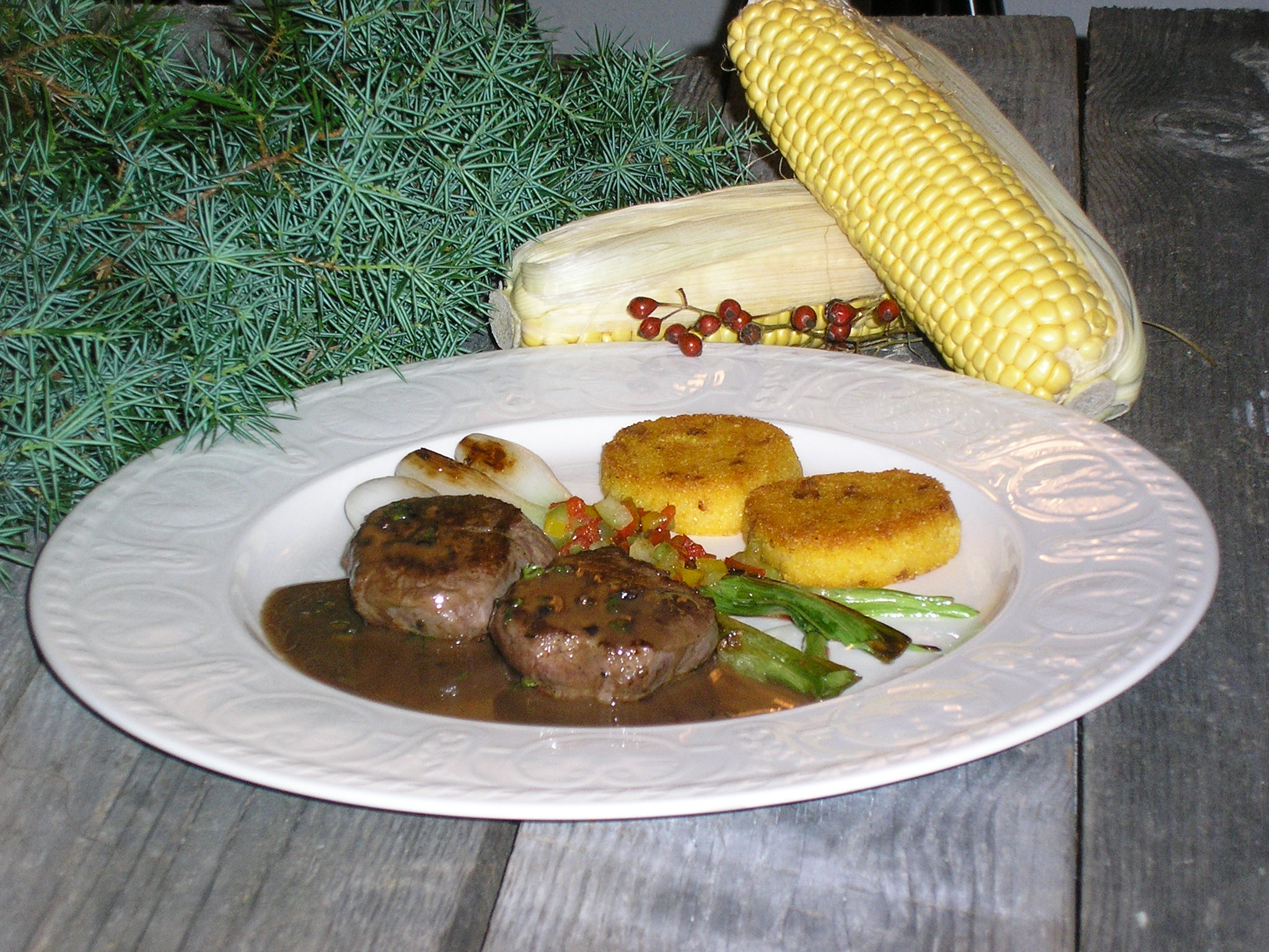 Sterzwurst / Polentarolle