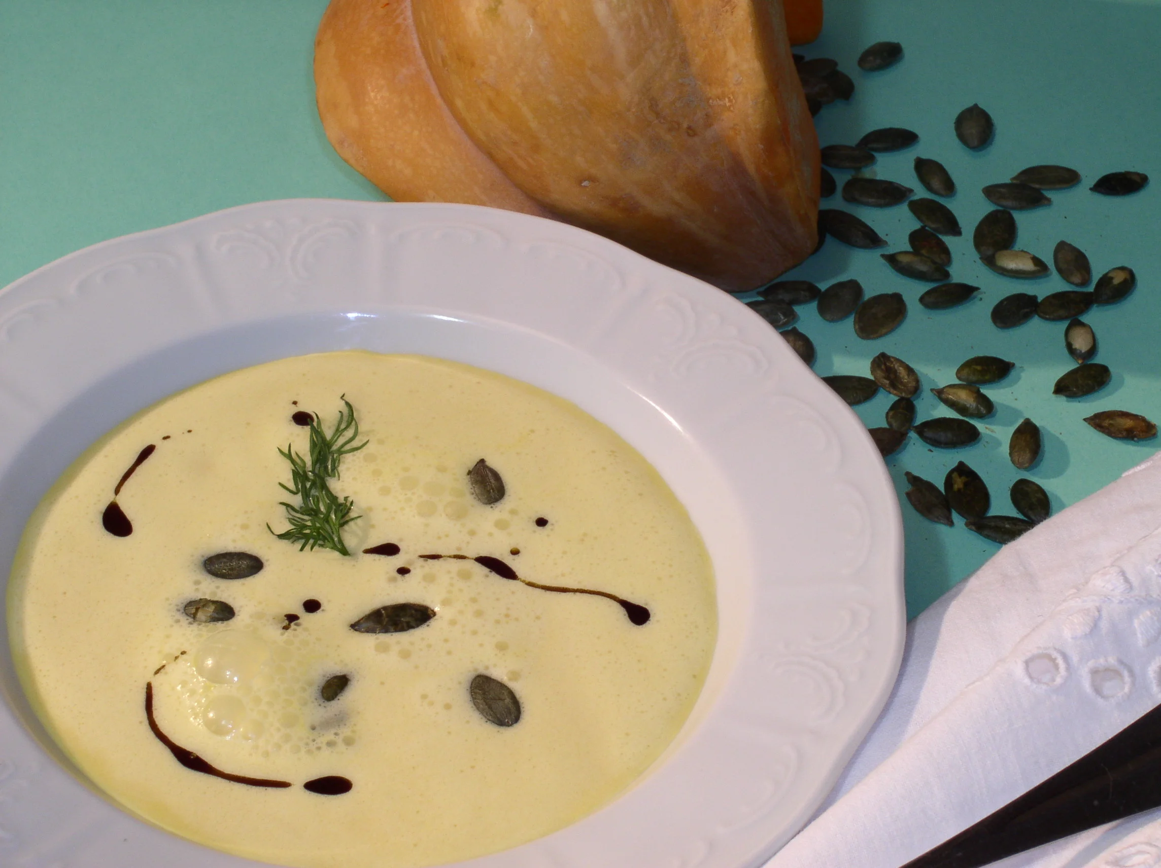 Kürbiscremesuppe
