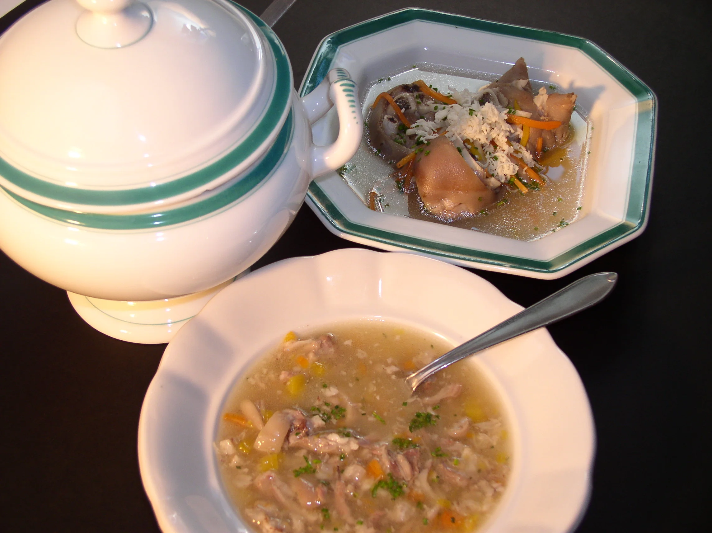Klachelsuppe / Haxelsuppe
