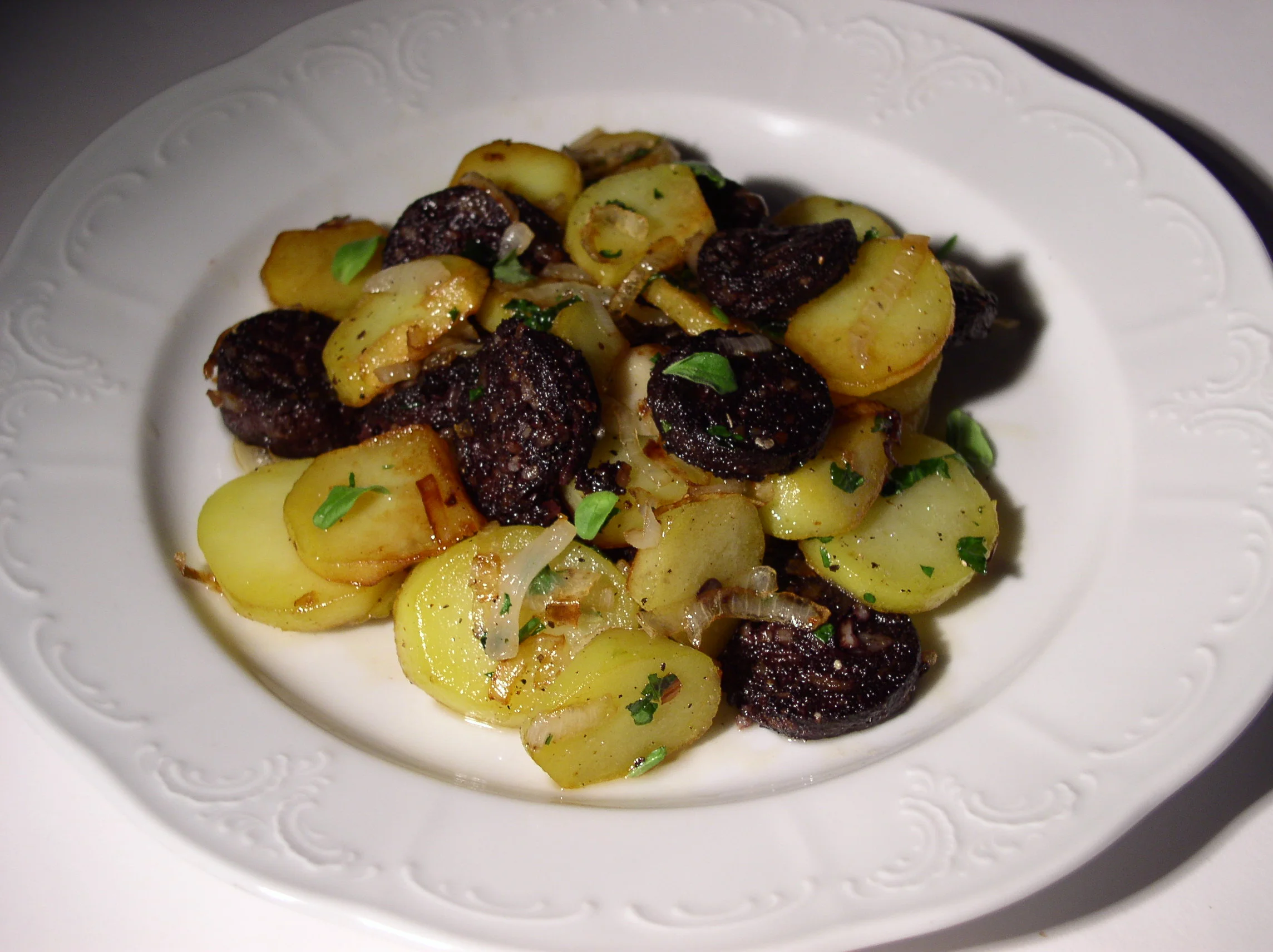 Blunz'n Gröstl / Blutwurstgröstl