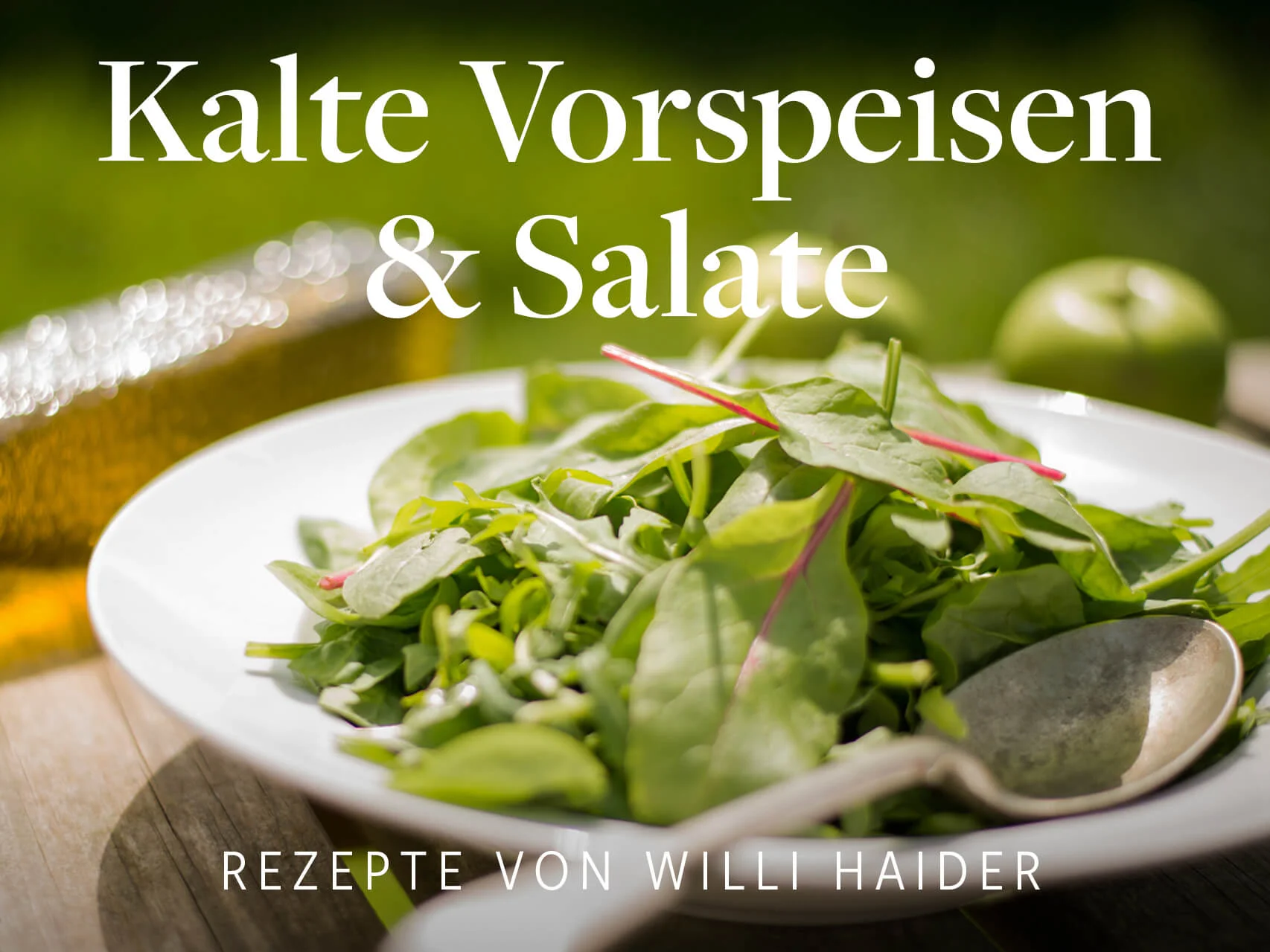 Junker-Frischkäse mit Avocado, Feige u. Blattsalat mit Apfelvinaigrette