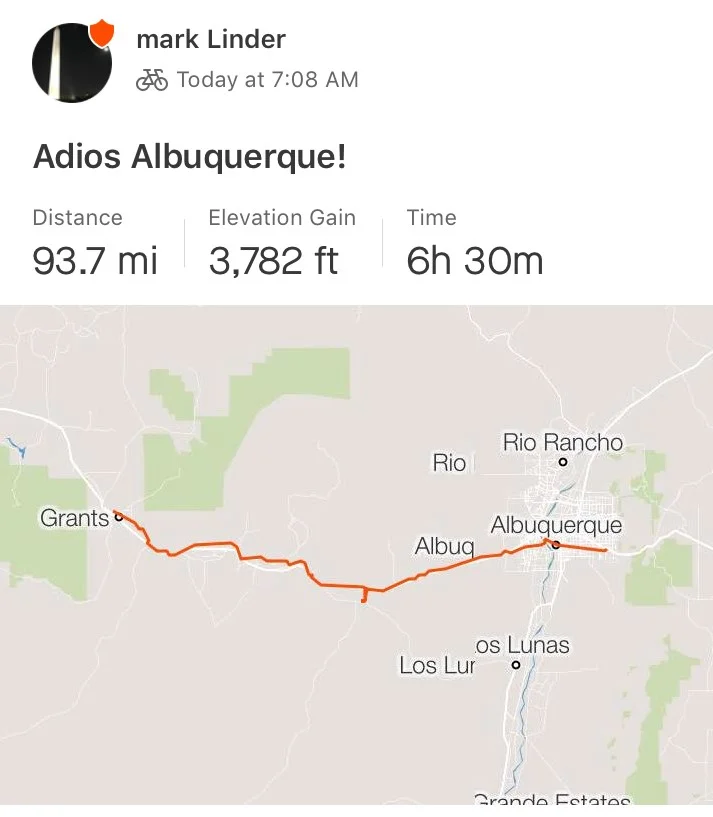 Day 23 Adios Albuquerque 7-7-18