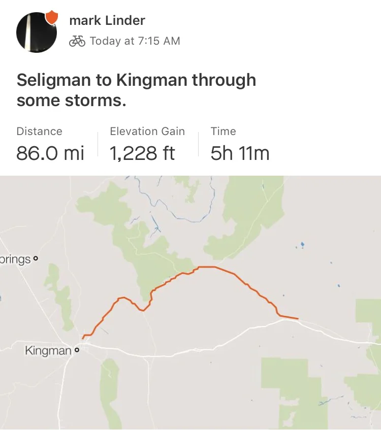Day 28 Thunderstorms and a Coyote with Three Legs