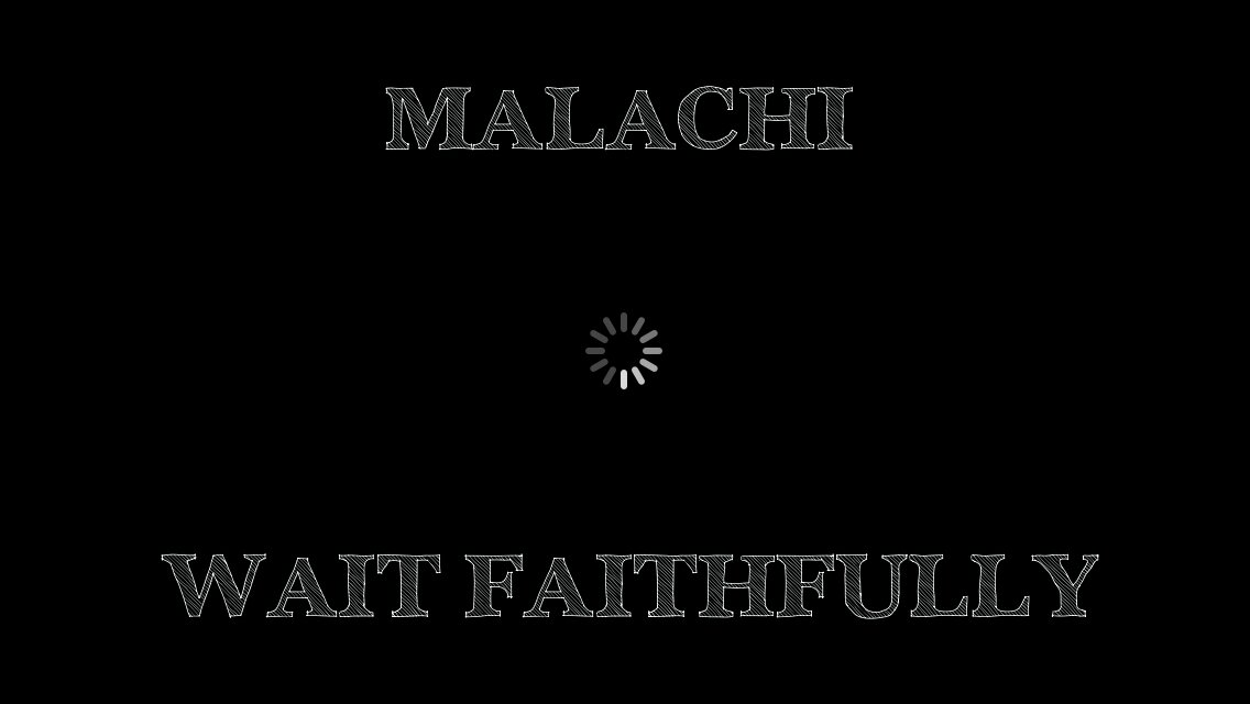 Malachi | Wait Faithfully
