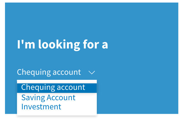 Product Selection tool