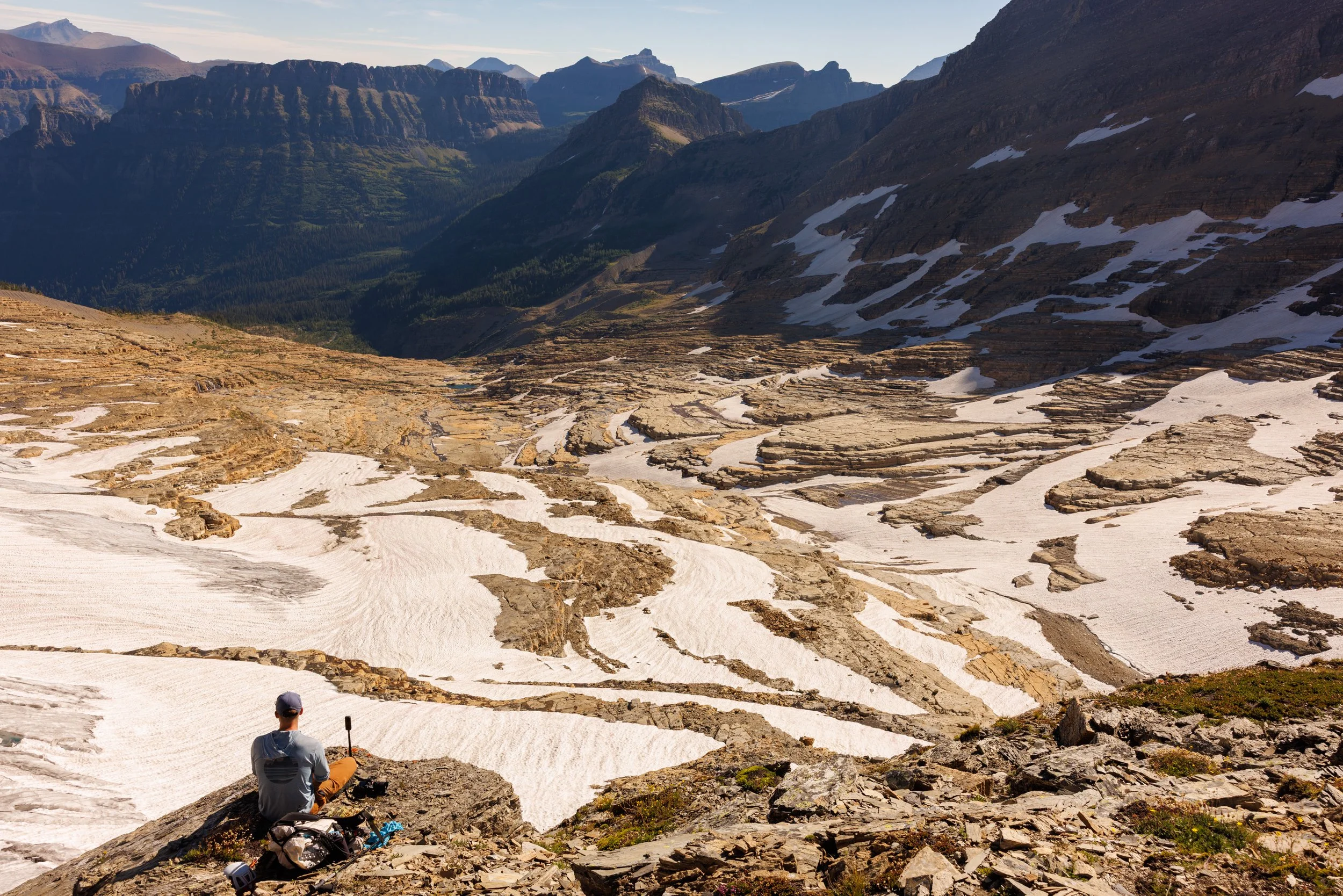 Since 2021, Richard Forbes has been walking toward what’s vanishing. His goal: to visit all 26 remaining glaciers in Glacier National Park on foot, many of them only accessible through steep off-trail terrain. Of the 150 glaciers NASA estimate existe