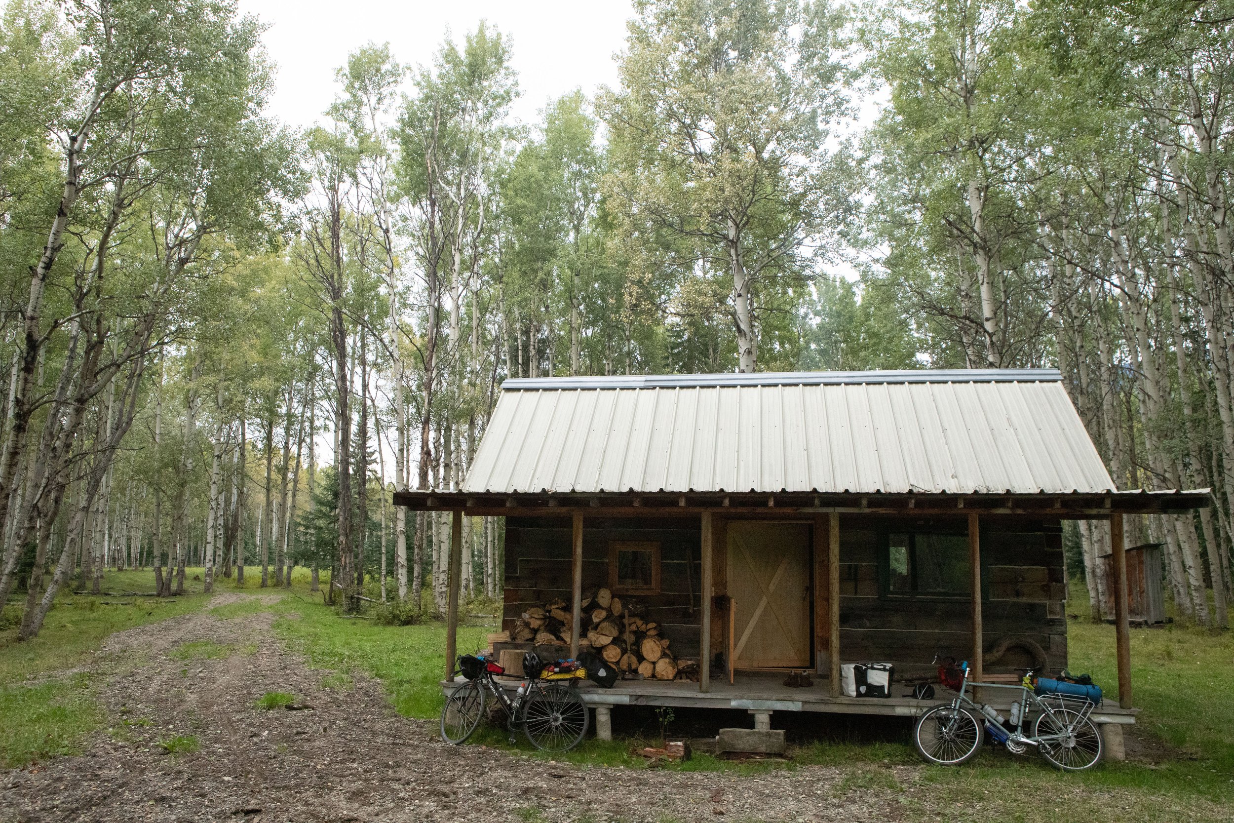 One of many places we stayed for free along the bike tour.