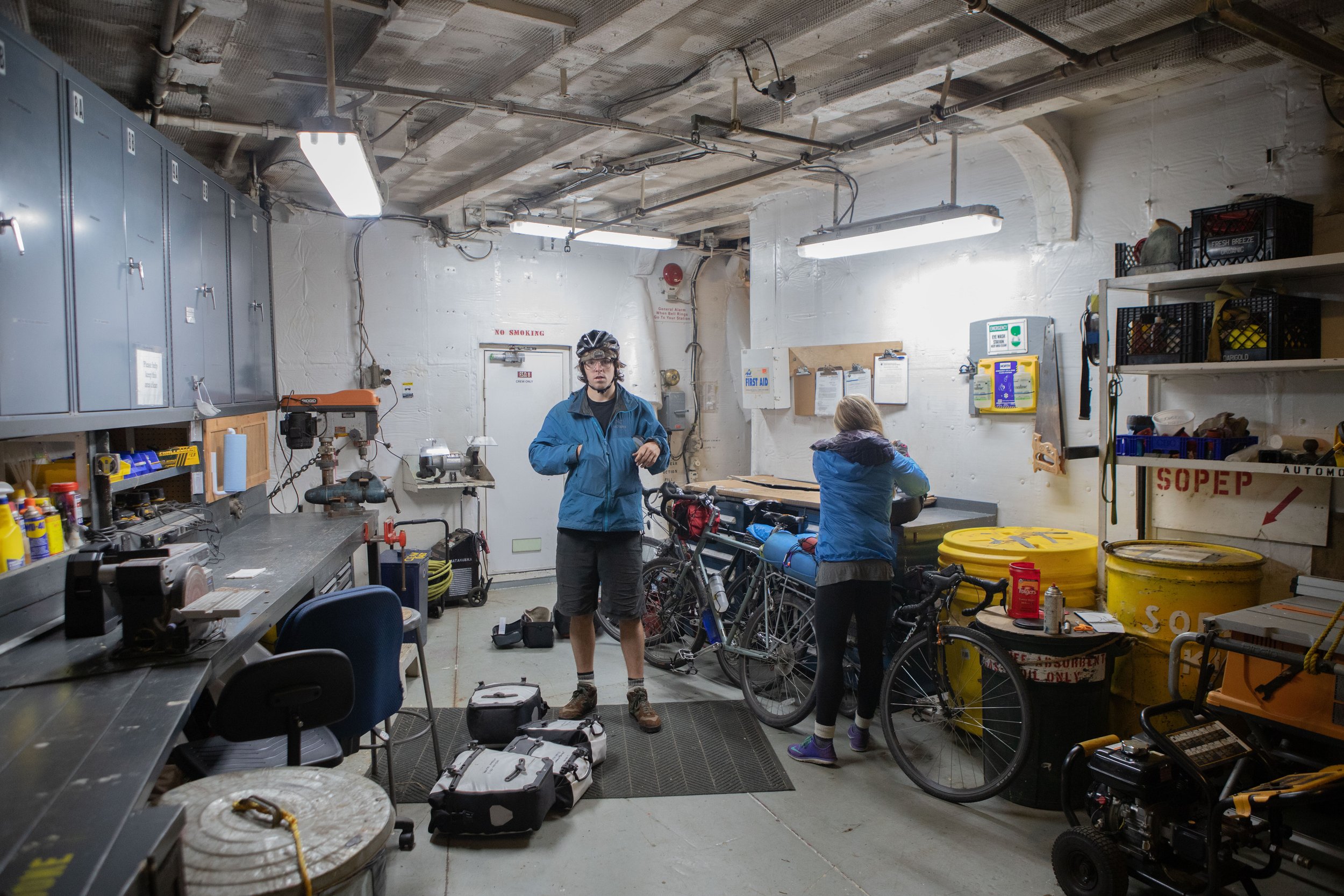 Shortly after Anna’s hospital visit from the bike accident, we boarded the ferry system from Prince Rupert for Juneau.