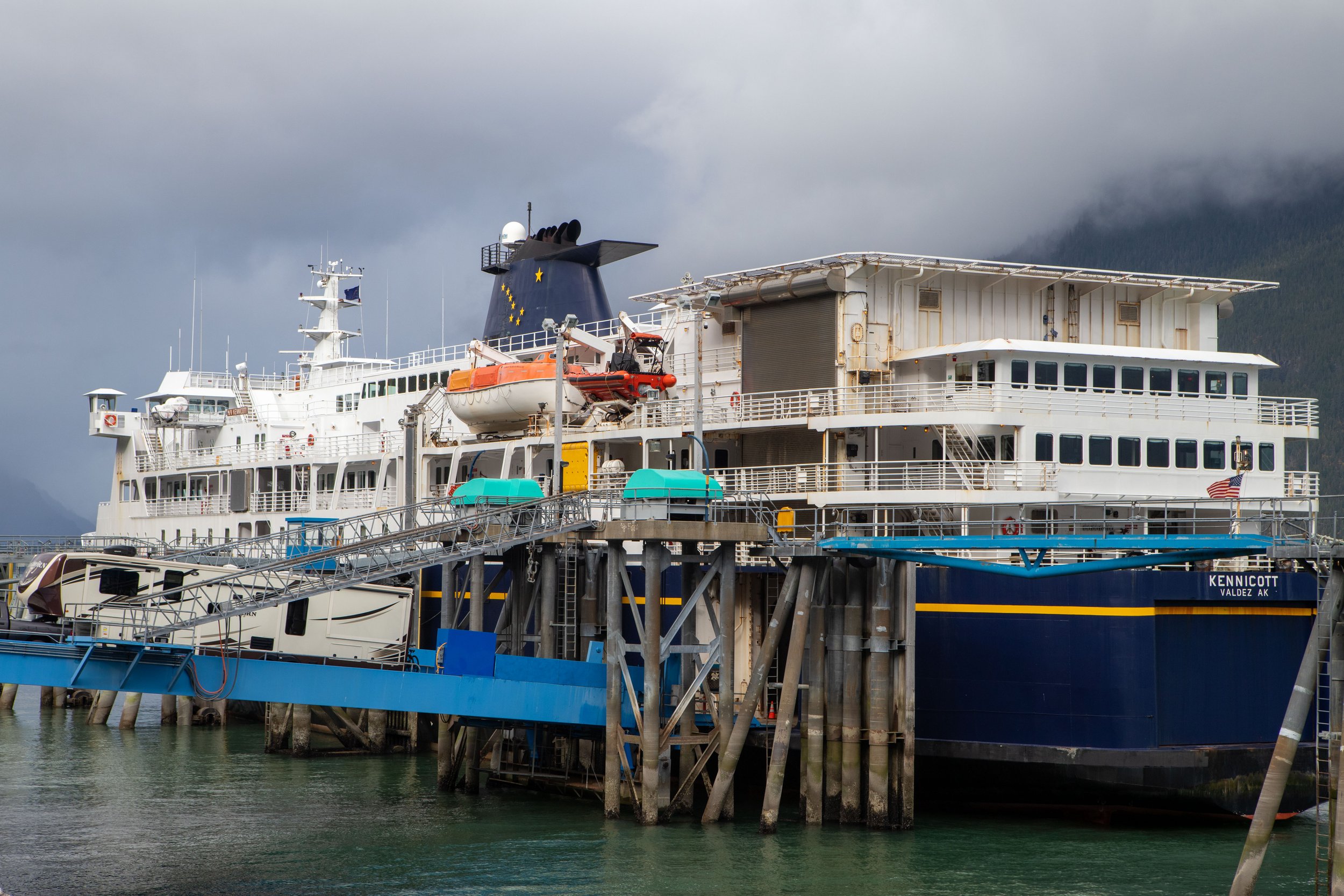 The Inside Passage ferry system shuttles visitors and even cars from Washington all the way to Southeast Alaska.