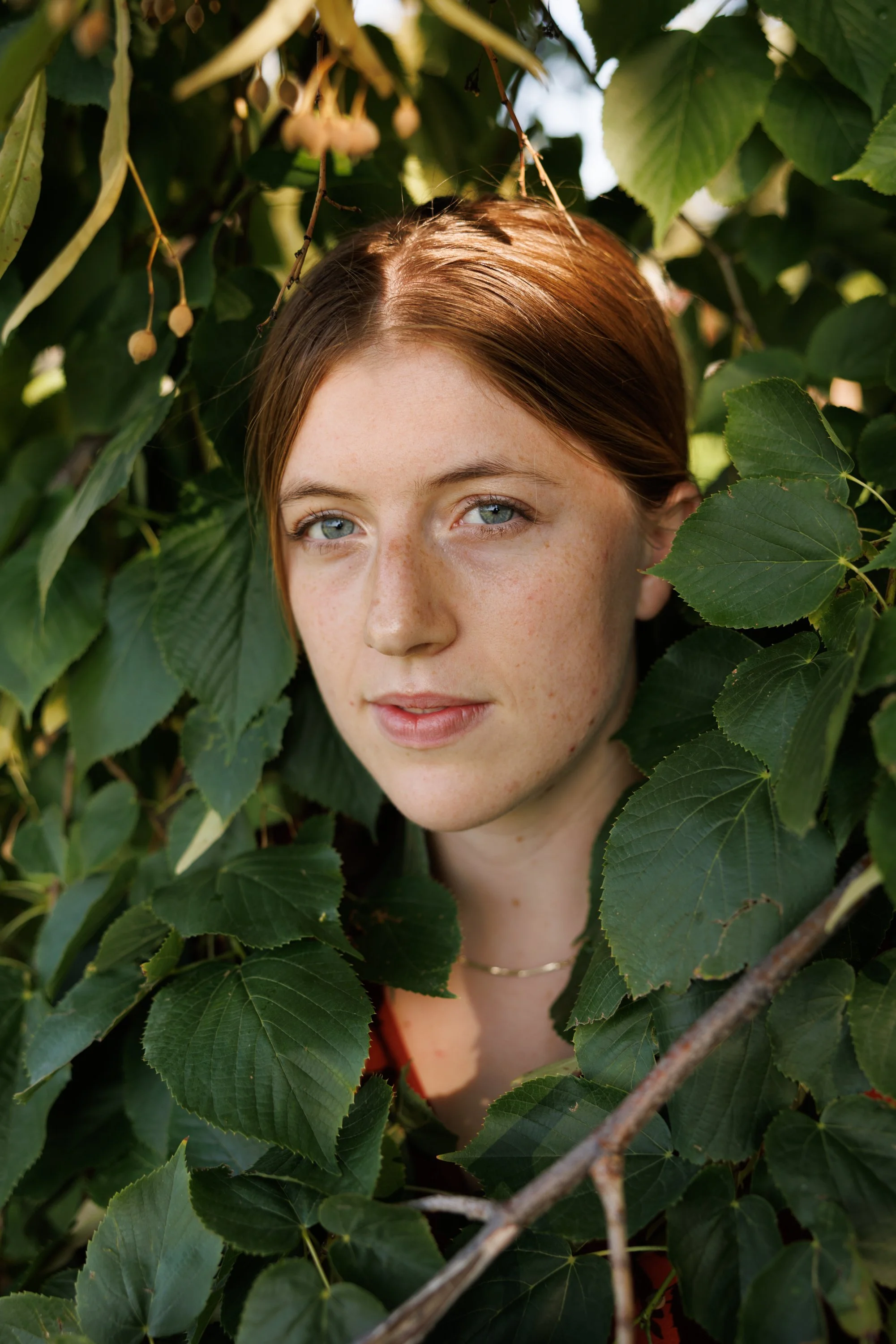 Grace Gibson-Snyder, 21, a senior at Yale studying global affairs and energy, poses for a portrait in Missoula on Thursday, September 18, 2025. Grace is one of the youth plaintiffs in Lighthiser v. Trump and was previously in Held v. Montana. She gre