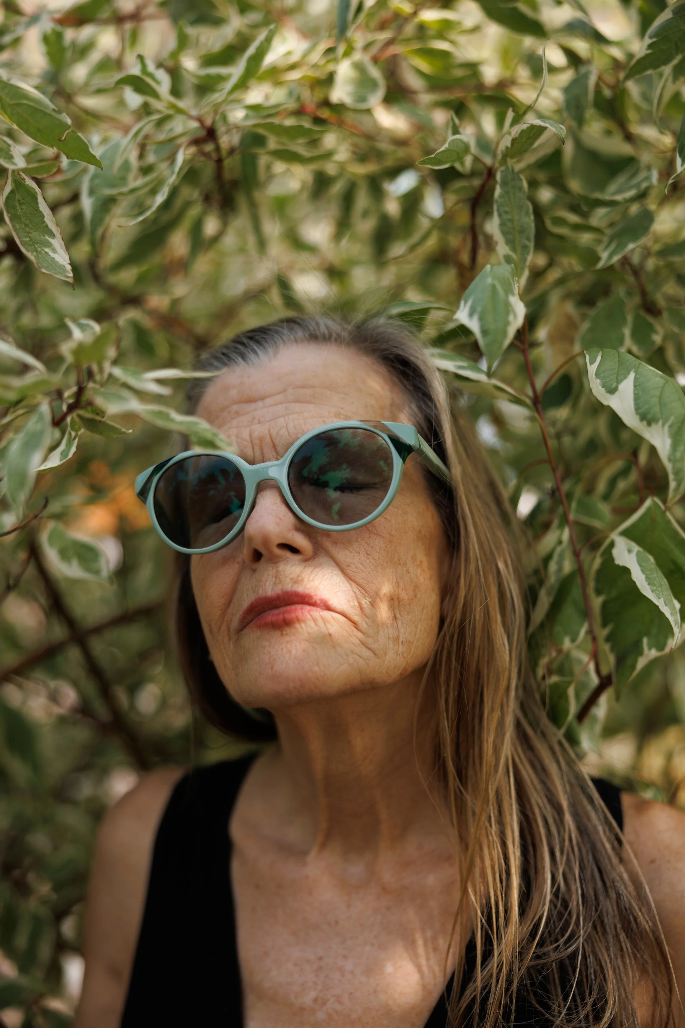 Portraits of Montana Poet Laureate, Sheryl Noethe, who recently released a book called the "Science of Coincidence" on Wednesday, September 10, 2025. 