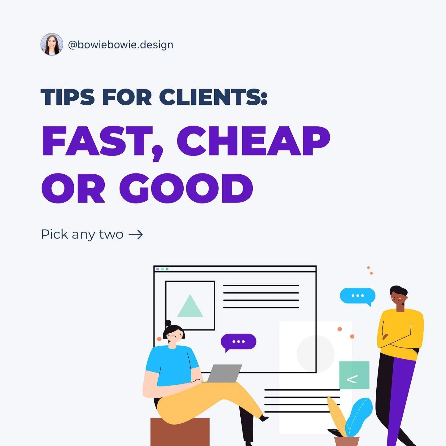 I&rsquo;m sure most of you heard the saying &ldquo;Fast, cheap or good, you can choose any two but never all three.&rdquo; This is derived from the project management triangle also known as the &ldquo;iron triangle&rdquo;. 

It happens often when you