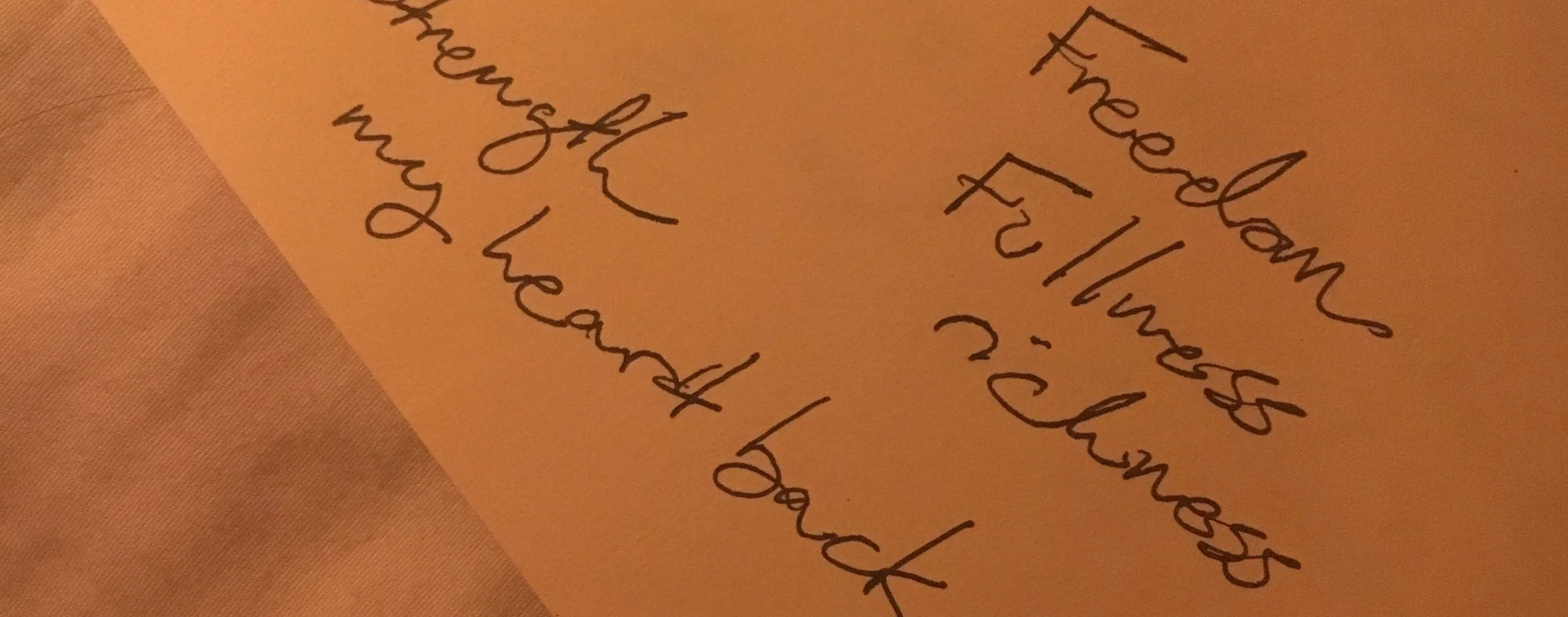 Favorite snippet of class notes <3