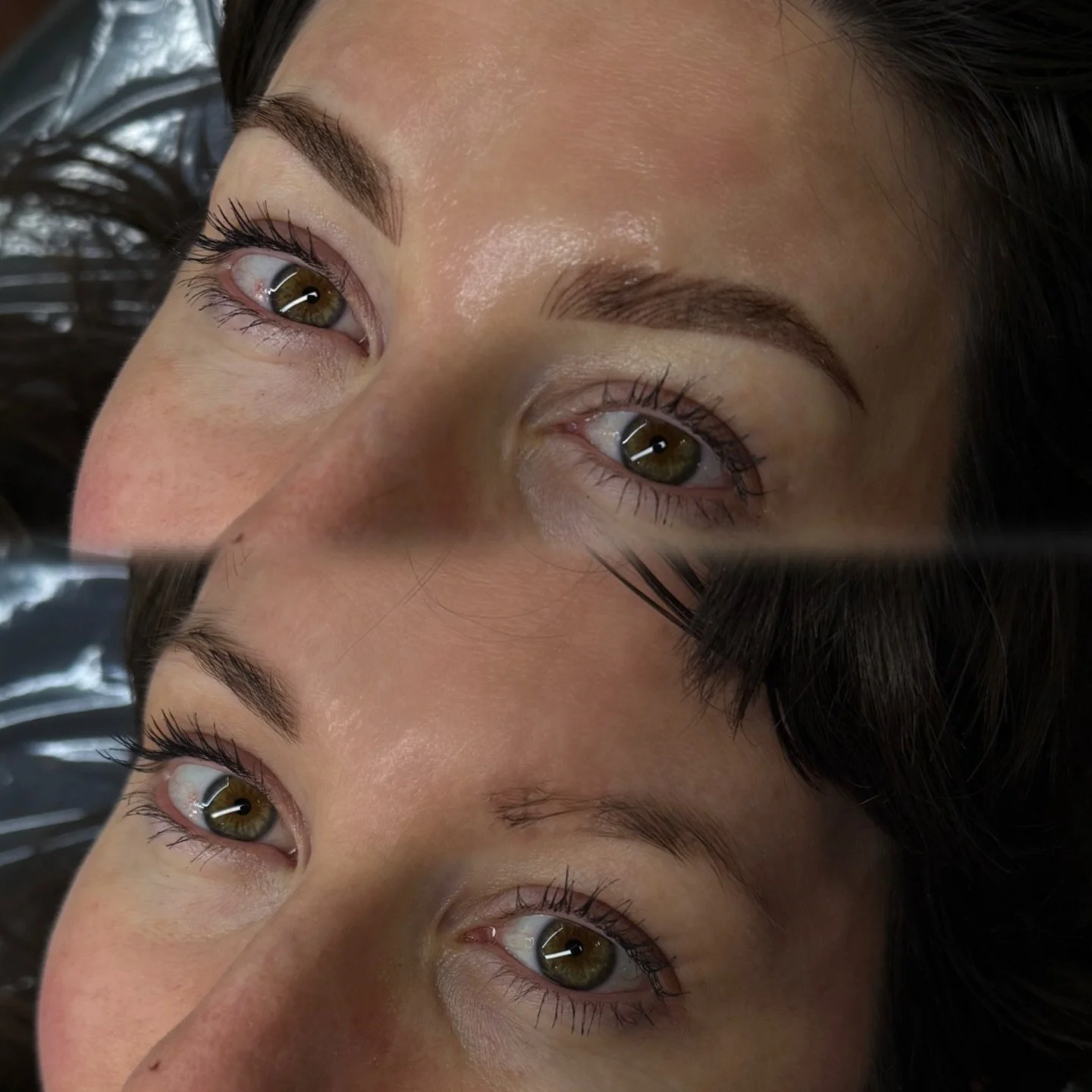Thank you for trusting me! My client was a an absolute GEM and let me do my thing. Love how these turned out. She had previously had microblading 8 years ago and some scarring and a bald spot in her brow. I used a hybrid brow technique with shading a