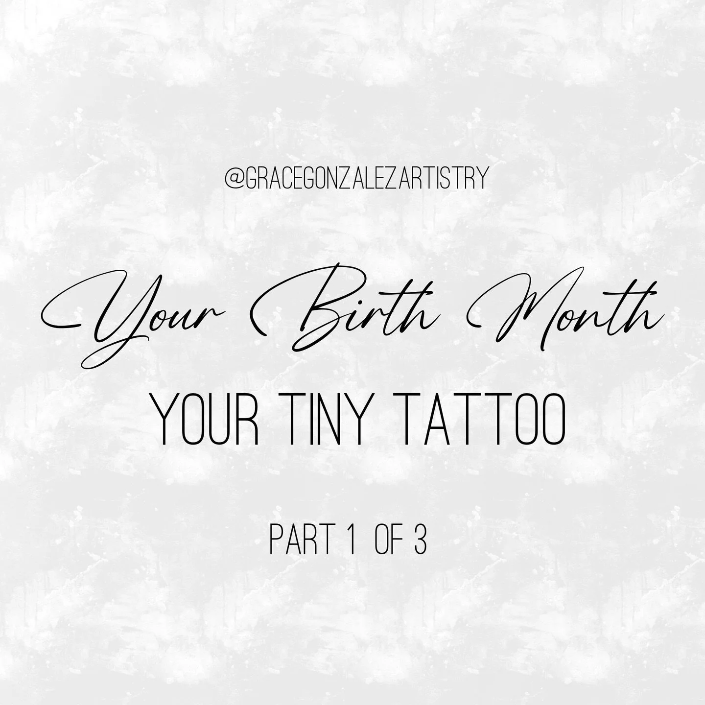 Your birth month your tiny tattoos! Part 1 January, February, March and April. Would you get any of these?

#birthmonth #tinytattoo #zodiactattoo #birthflowertattoo #foryou