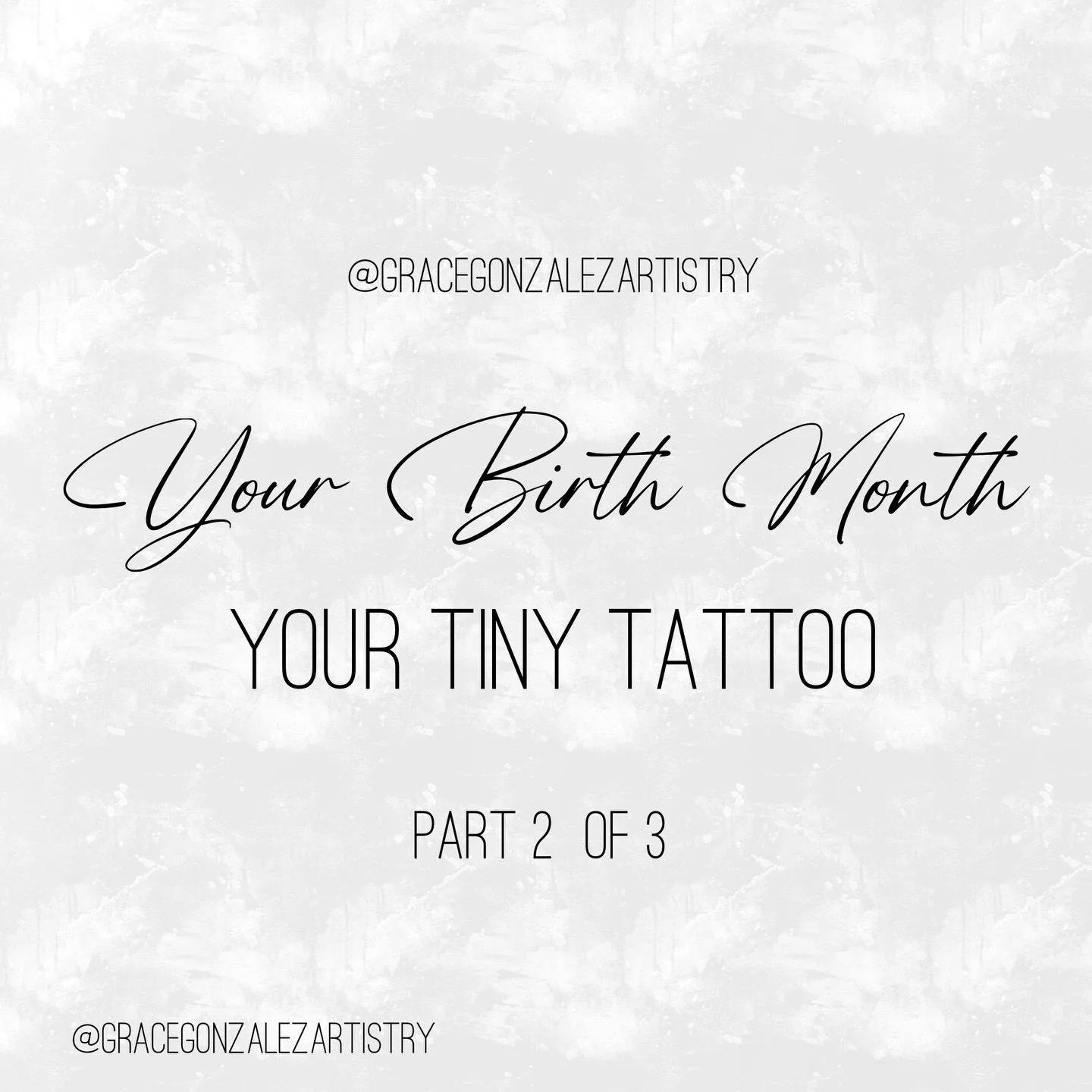 Your birth month your tiny tattoos! Part 2 of 3 May, June, July, &amp; August. Tag a friend and comment your favorite one!

#birthmonth #tinytattoo #zodiactattoo #birthflowertattoo #foryou