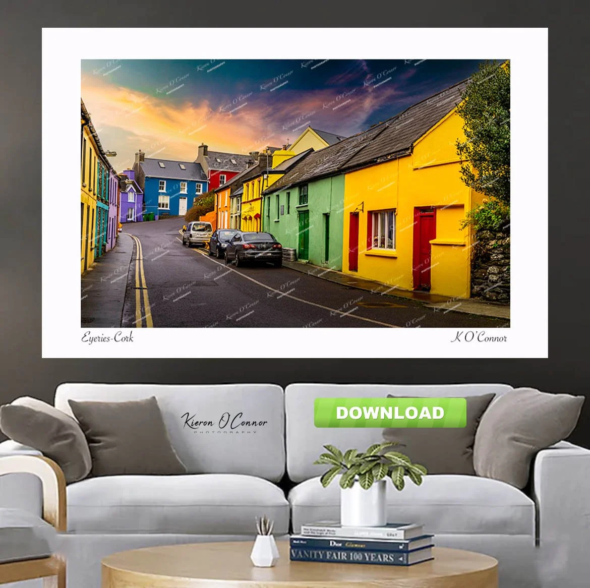 (1) - Small Download - Sunset Eyeries - CoCork - Ireland [ Individual License ( Single user ) ]