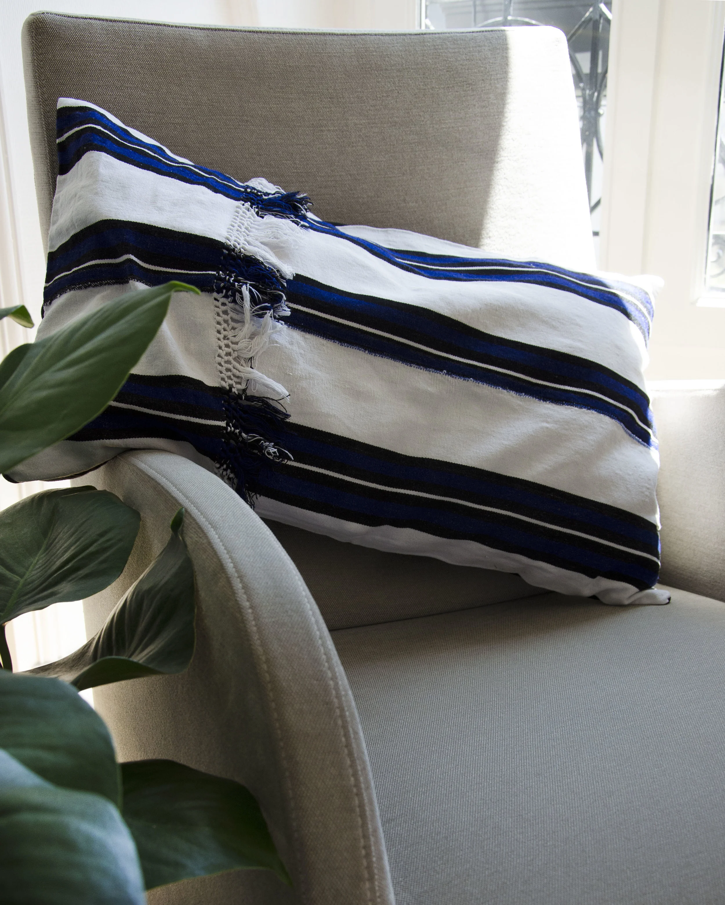 coussin decoration marinère
