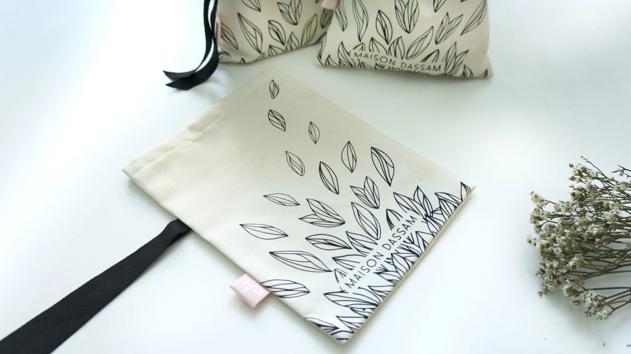 pochon reutilisable kufu zero déchets coton bio