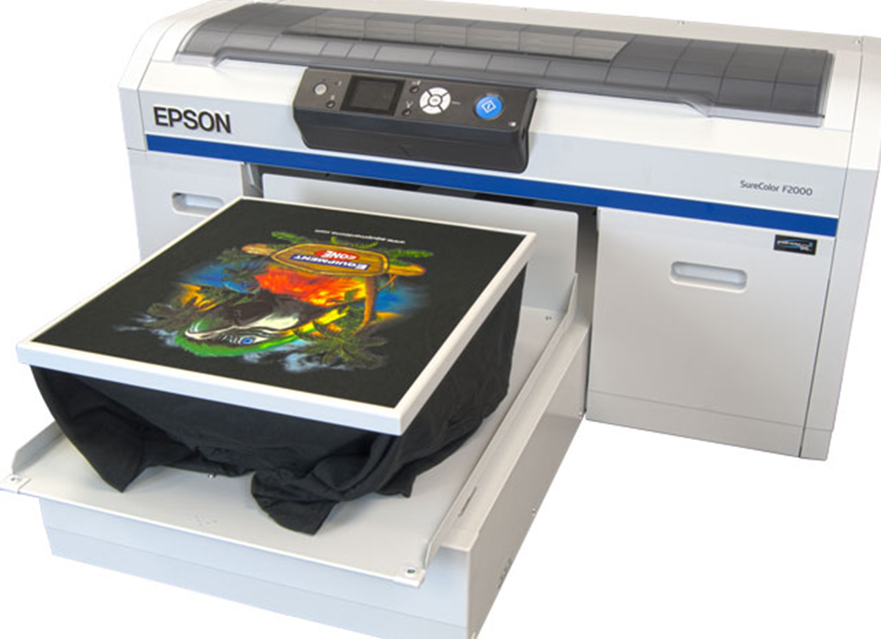 Купить принтер для футболок. Epson SC f2000?. Epson DTG Printer. Epson f9300 для ткани. Текстильный принтер Epson.