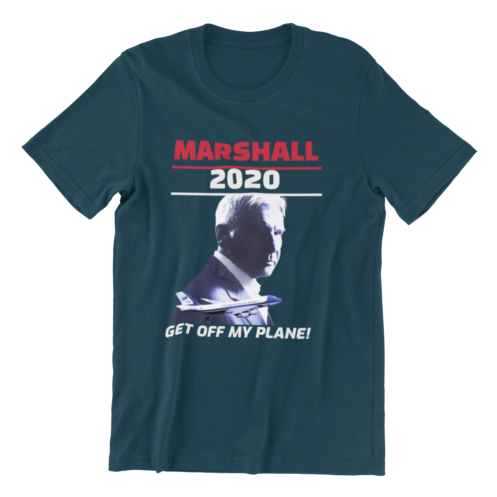 Marshall for President 2020 Air Force One Parody Men's t-shirt