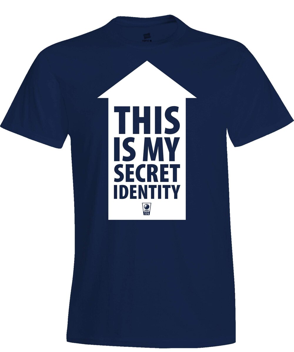 tobak der ovre kopi This is My Secret Identity men's t-shirt — The Art Boutiki