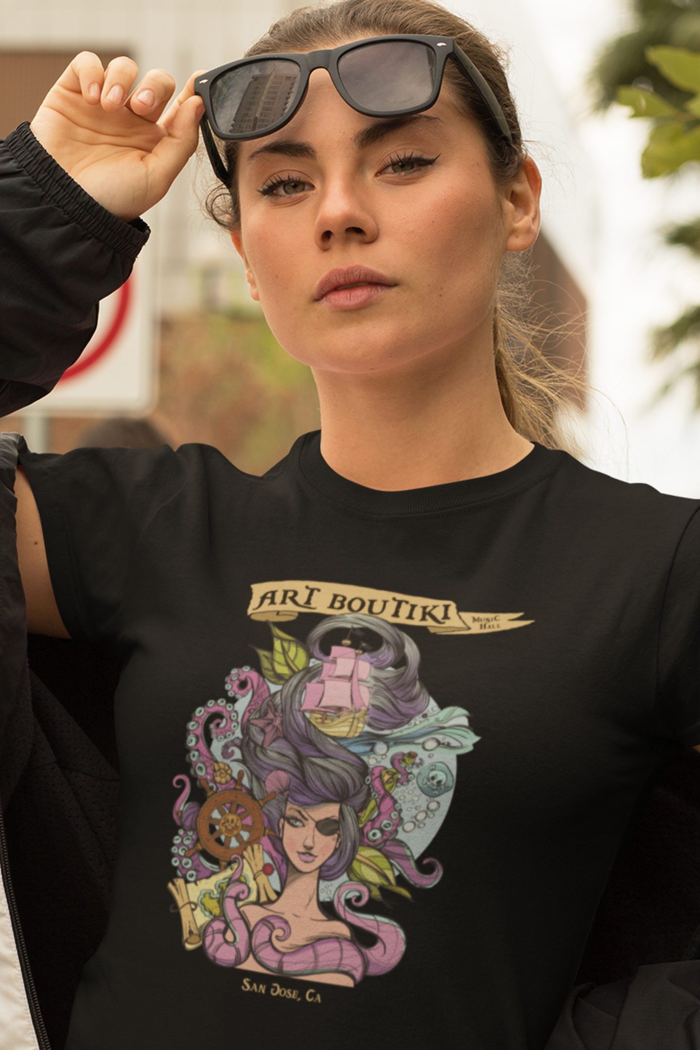 Art Boutiki Music Hall Pirate Shirt