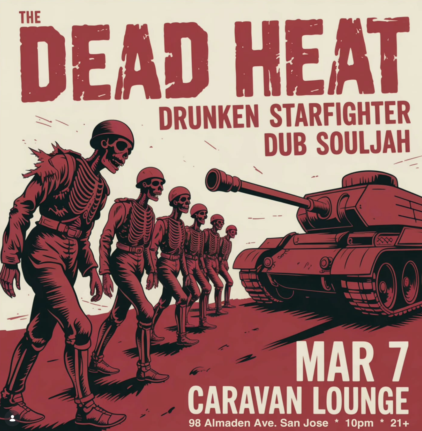 Drunken Starfighters and more at Caravan Lounge