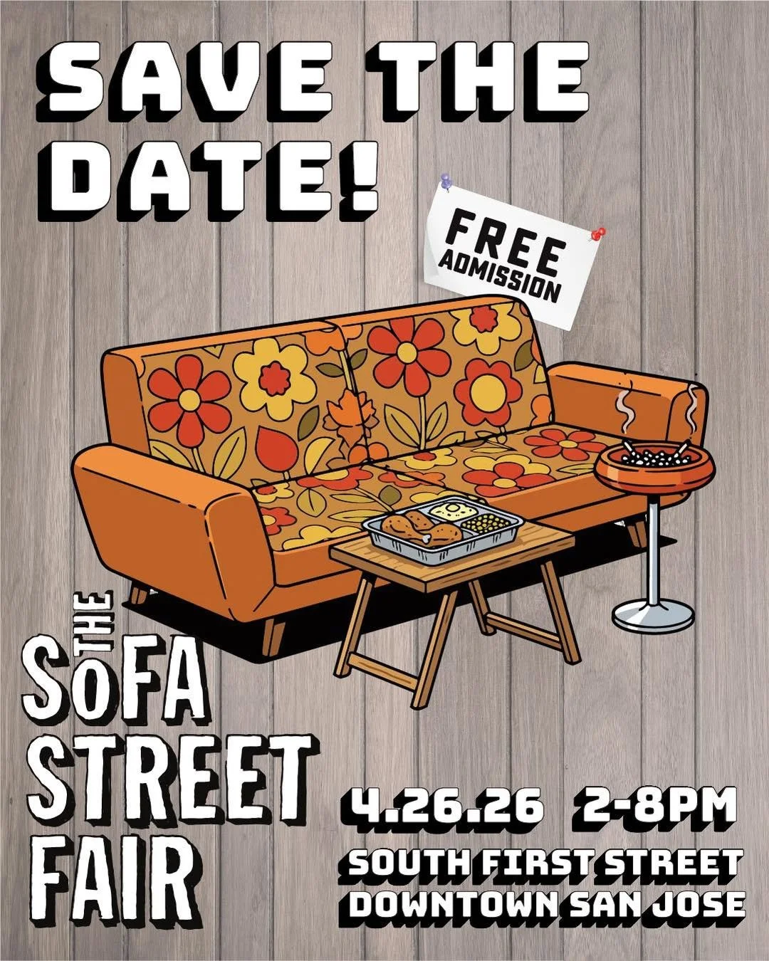 Sofa Street Fair Downtown San Jose