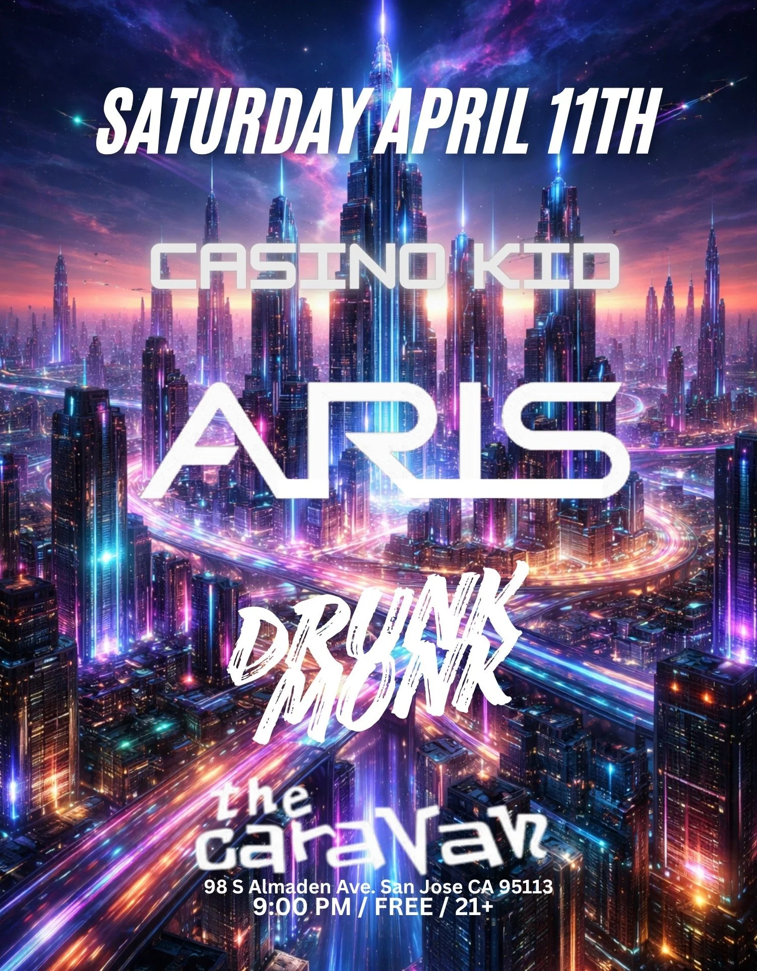 Aris, Casino Kid, Drunk Monk